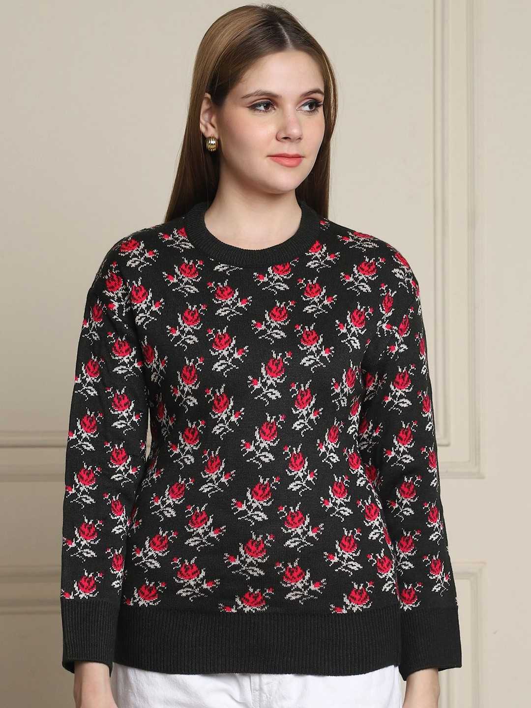 Women Full sleeve Acrylic Cardigan