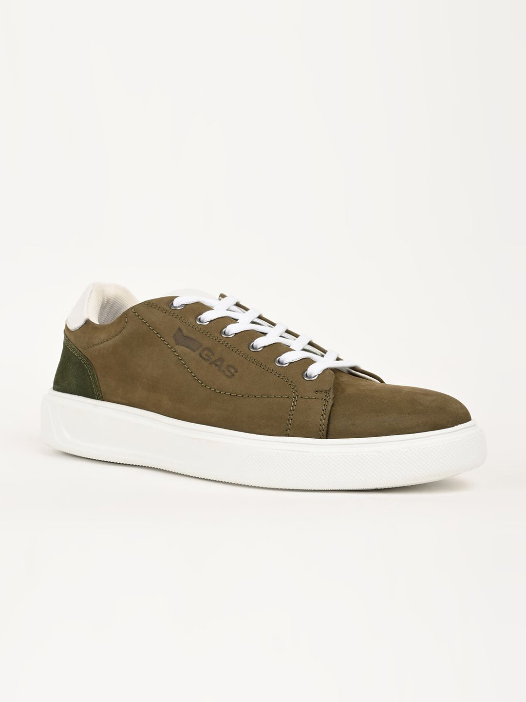 GAS Men Lace-Up Suede Sneakers