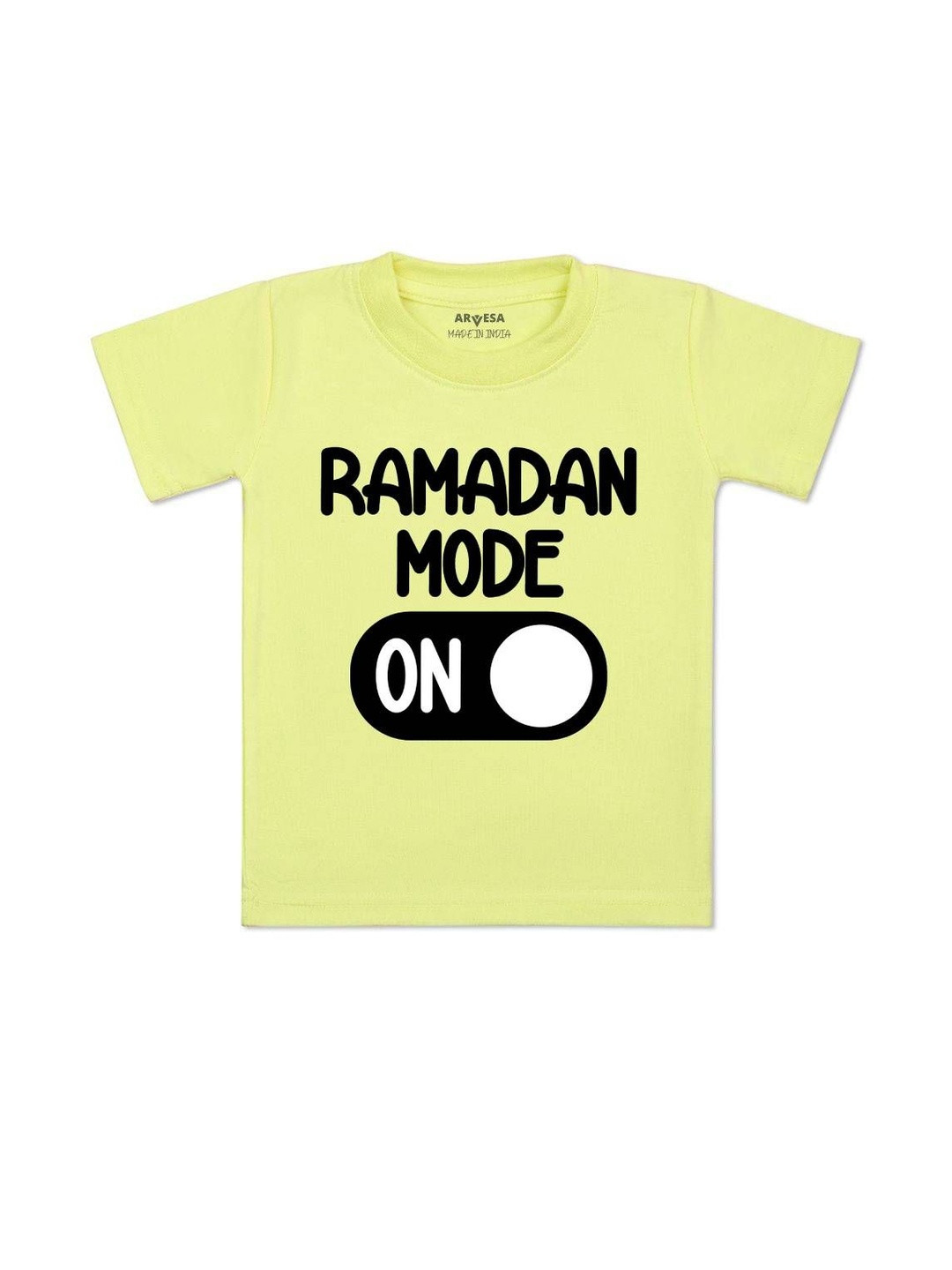 Ramadan Mode On Printed Kids Tshirt