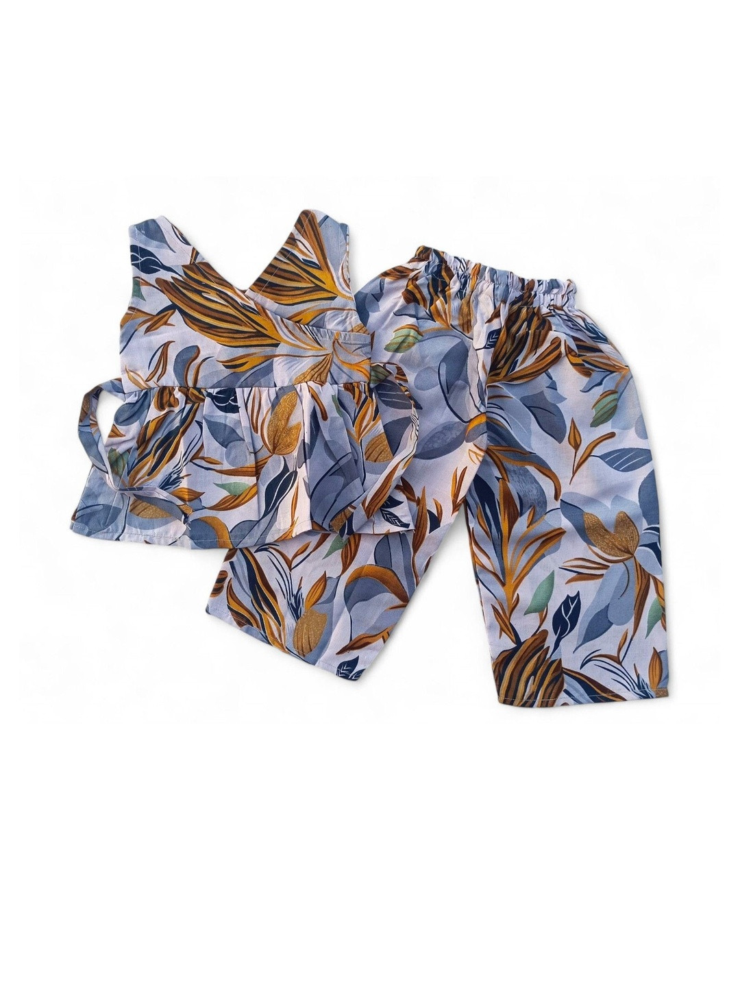 maroth hub Girls Pack of 2 Printed Tunic with Palazzos