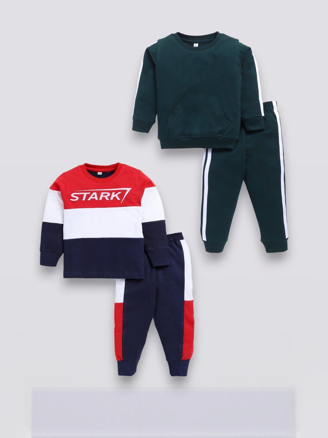 carrydreams Boys Pack Of 2 Pure Cotton Clothing Set