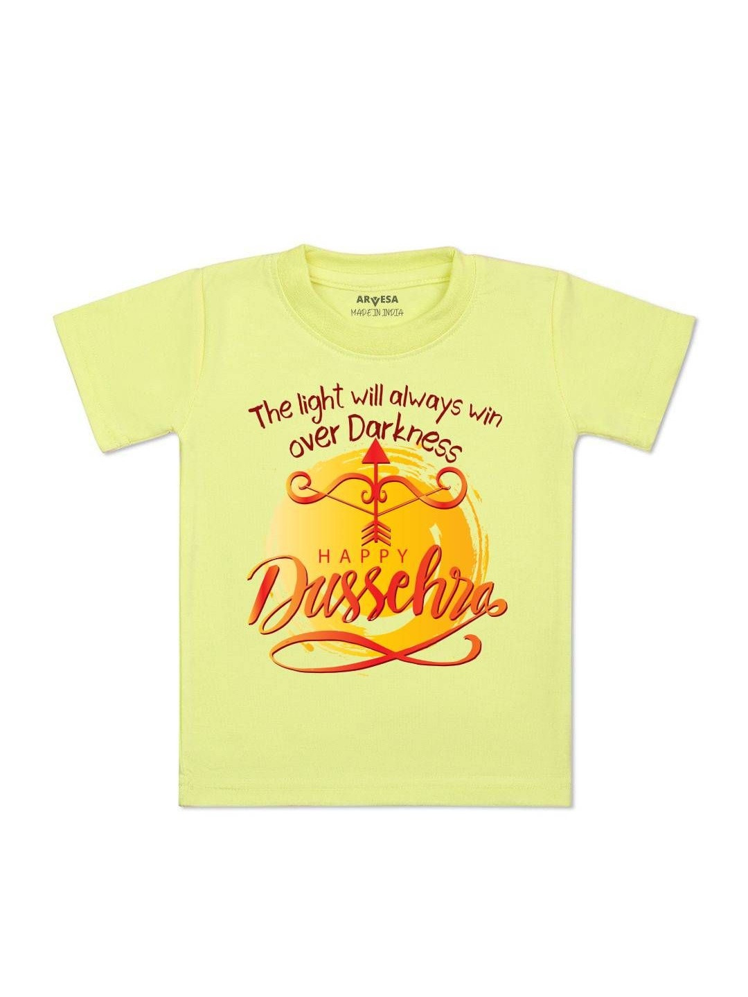 Happy DussehraPrinted Kids Tshirt