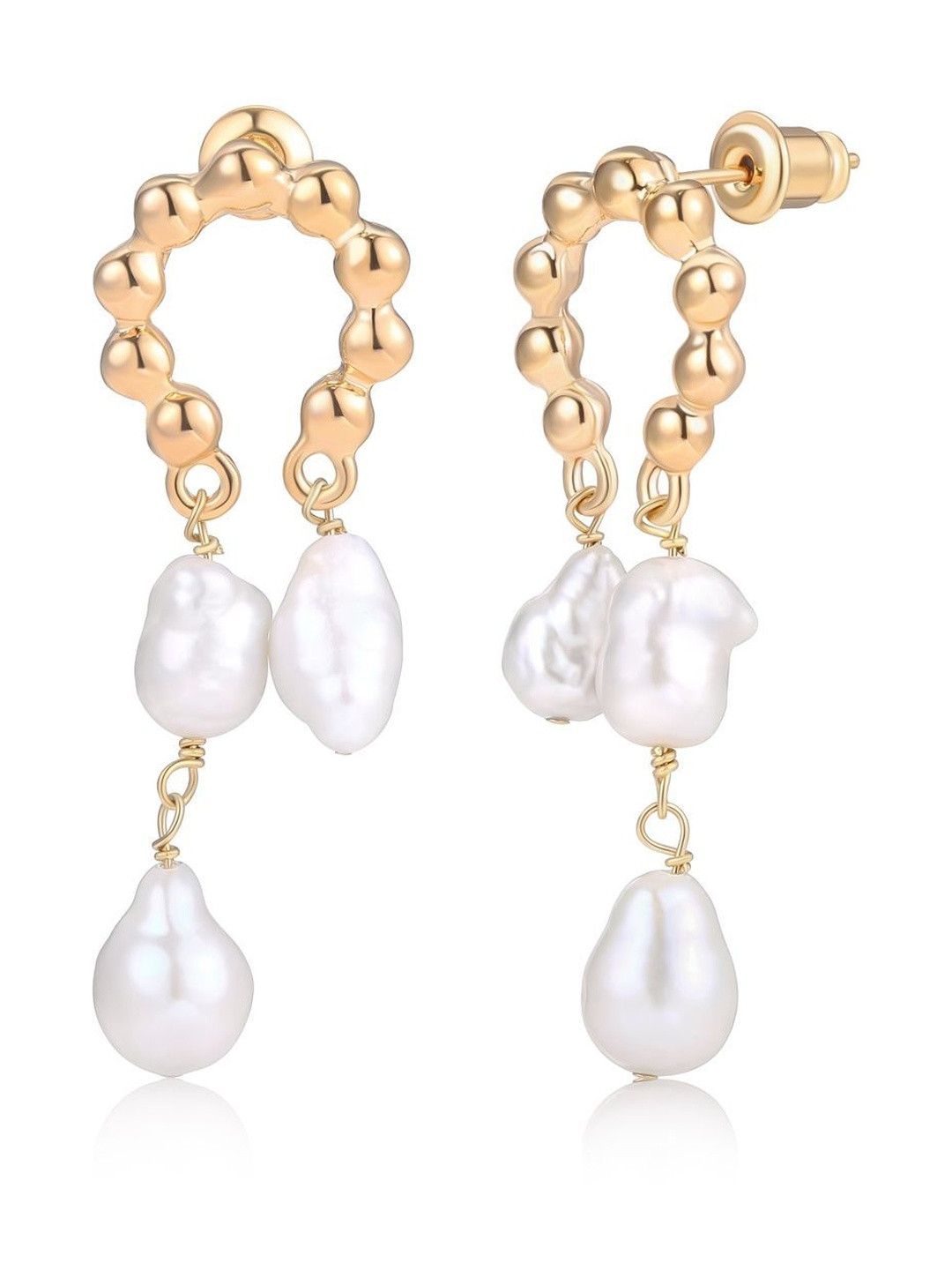 FashionAmora Unisex Trendy Earrings Girls Stylish fancy shiny Earrings