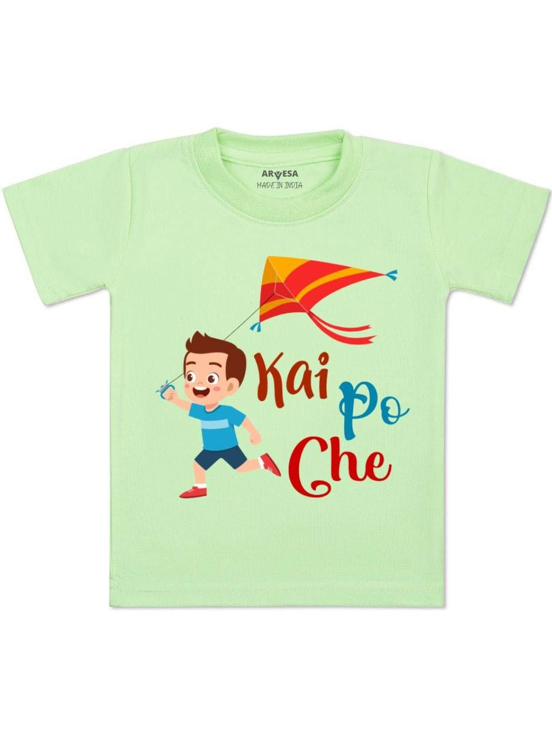 Kai Po Che Printed Kids Tshirt