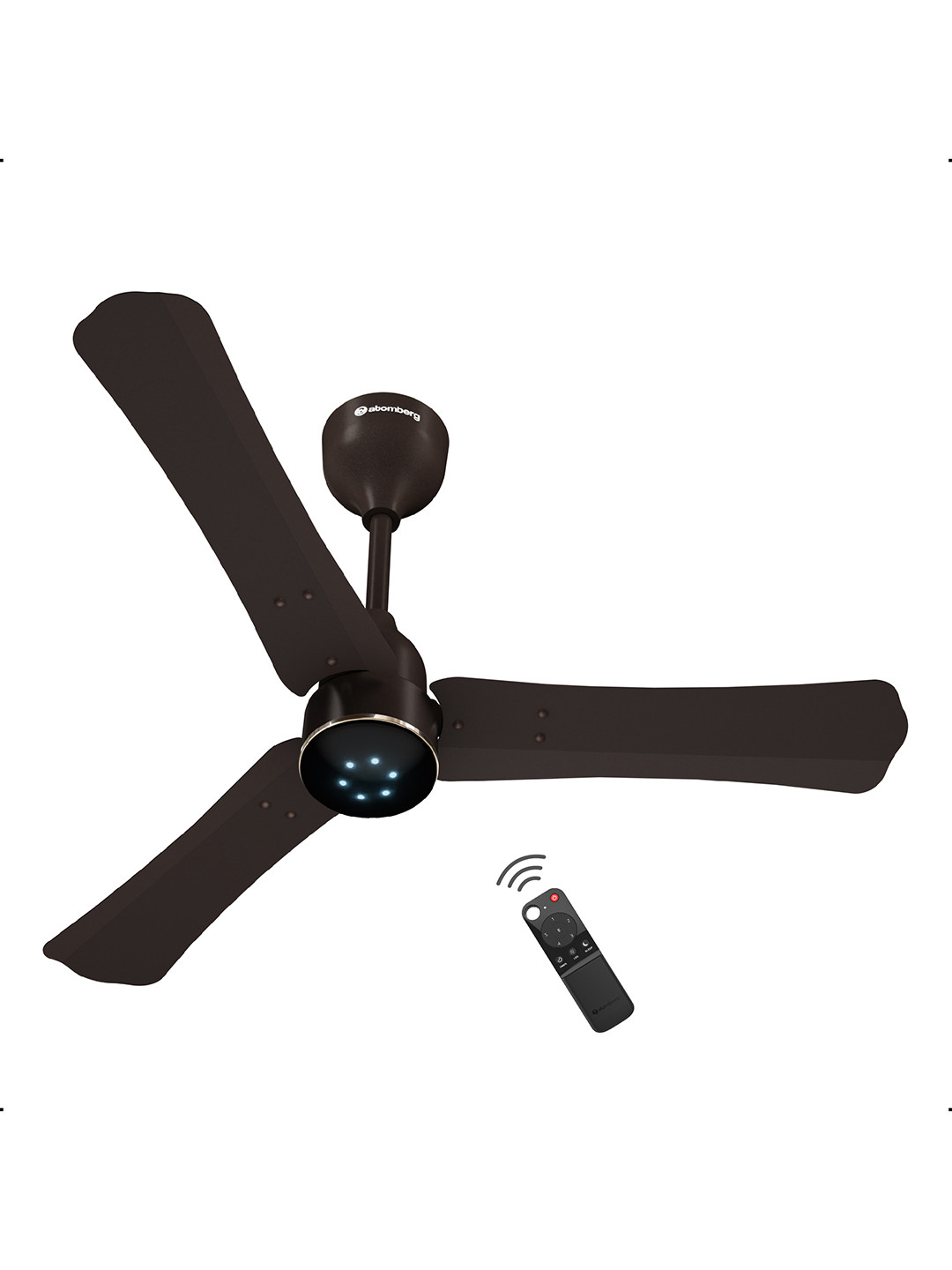 Atomberg Blaze Brown 5 Star Renesa Halo Smart 900mm BLDC Ceiling Fan with IoT & Remote