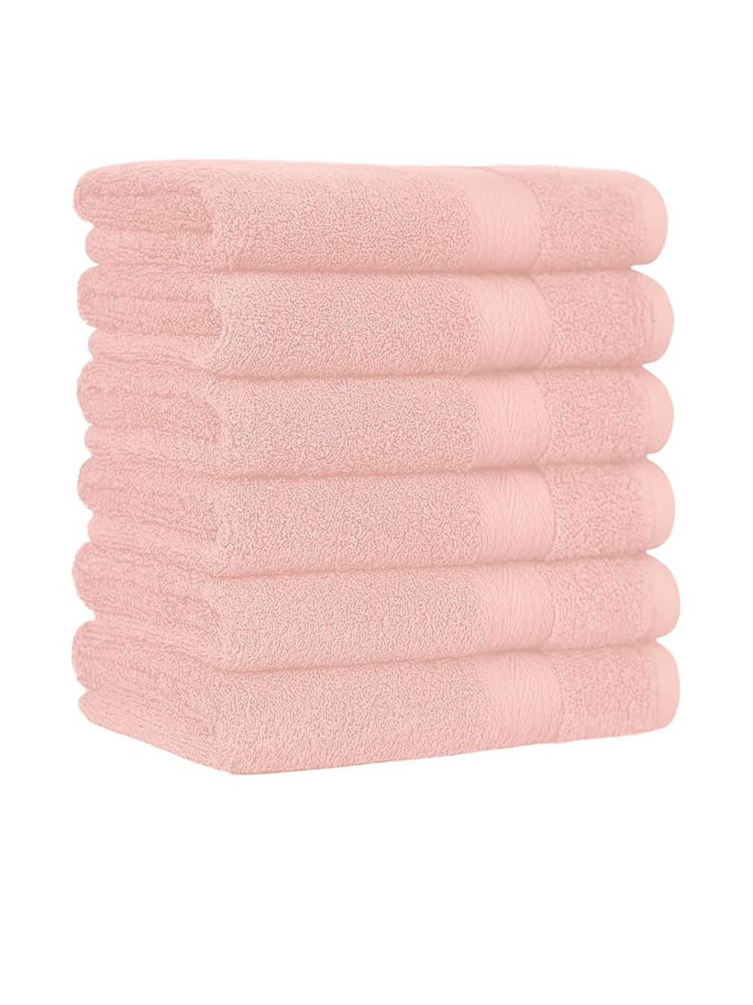 Dollar Bamboo Pack of 6 Absorbent & Odour-Free 3X Softer Than Cotton Towels 40 x 60 cm
