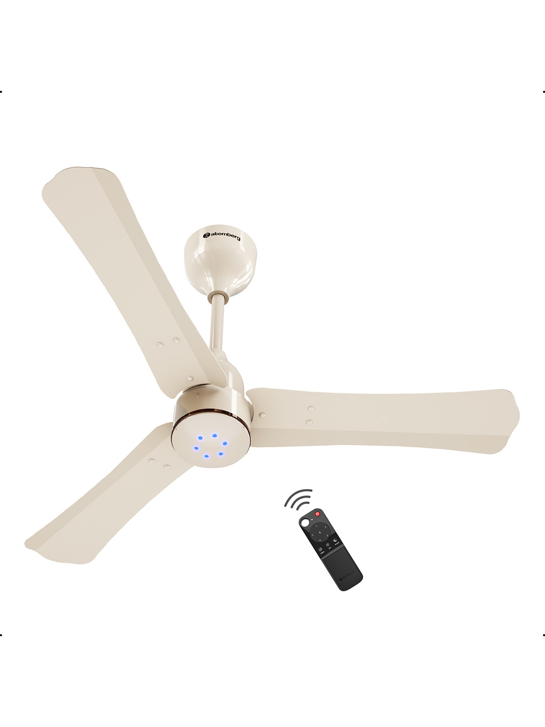Atomberg  Seasand Ivory 5 Star Renesa Halo Smart 900mm BLDC Ceiling Fan with IoT & Remote