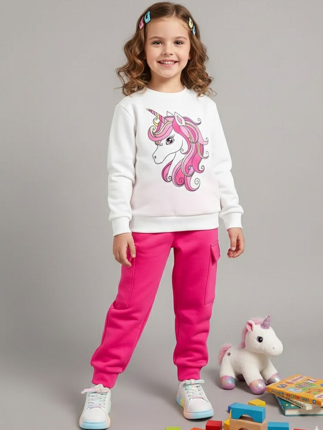 AVOVU Girls T-shirt with Pyjamas