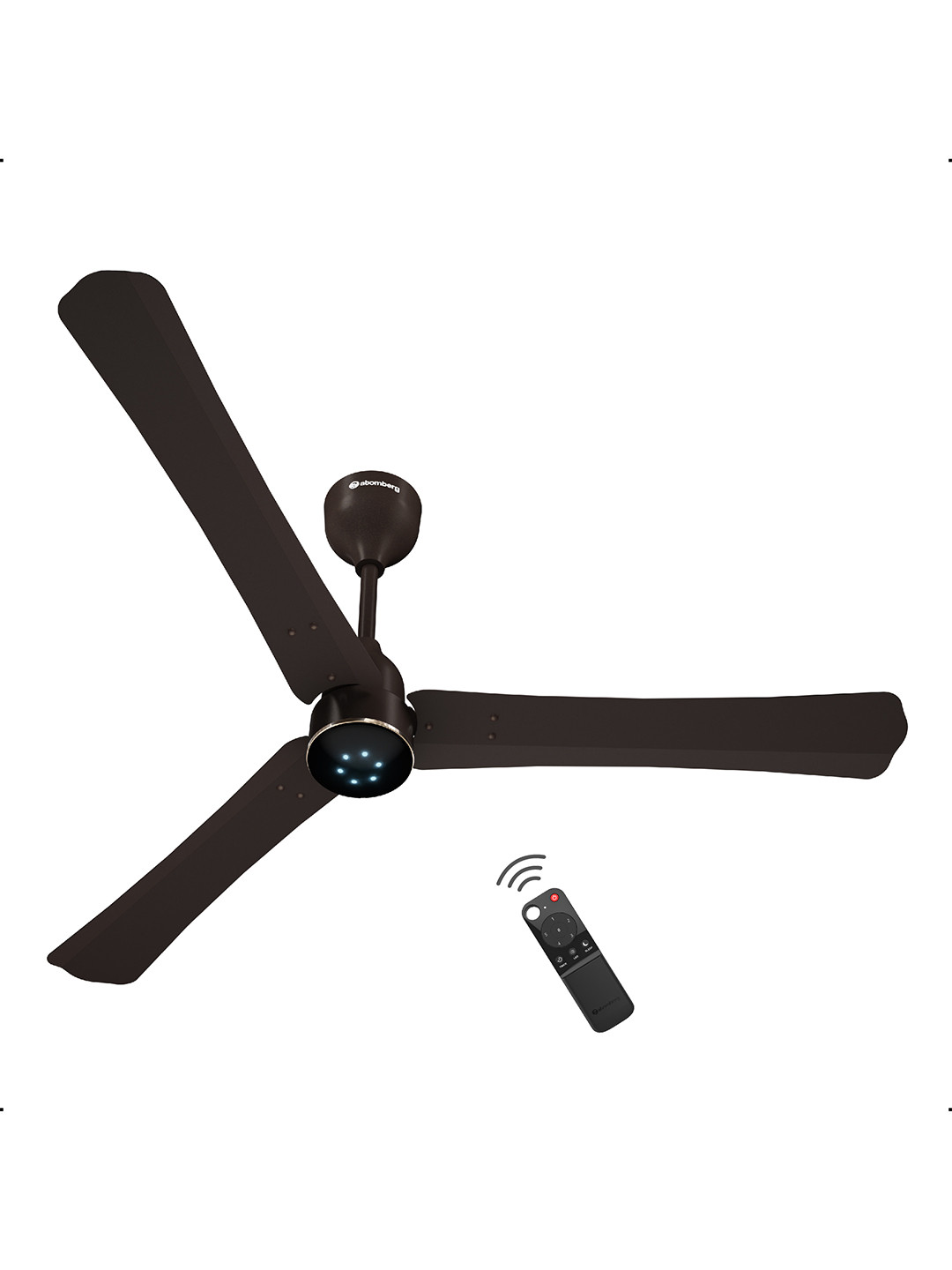 Atomberg Blaze Brown 5 star Renesa Halo Smart 1200mm BLDC Ceiling Fan with IoT & Remote