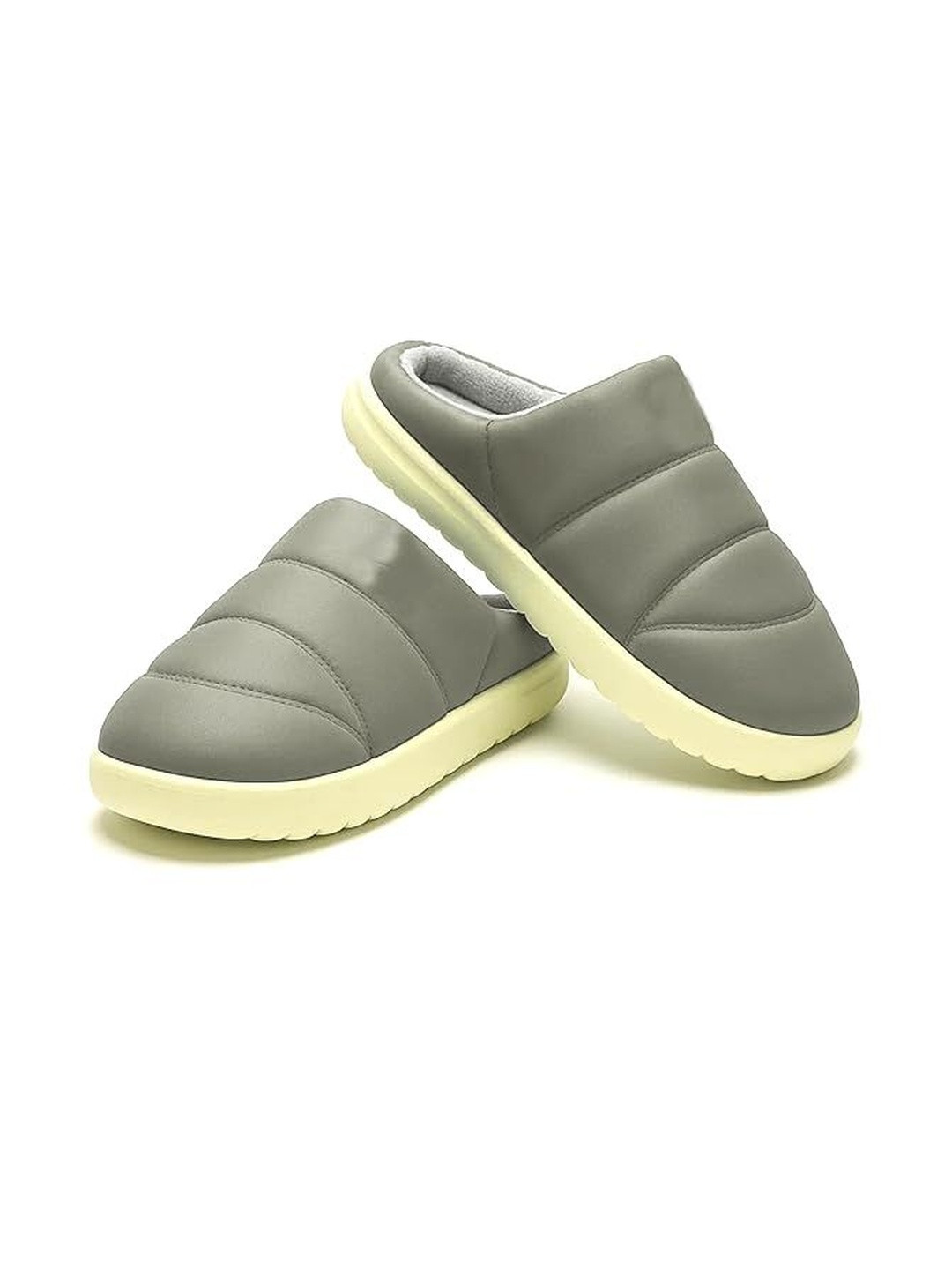 Eleg & Stilance Adult Soft Fleece Lining & Anti-Slip Sole Indoor Comfort Slip-Ons
