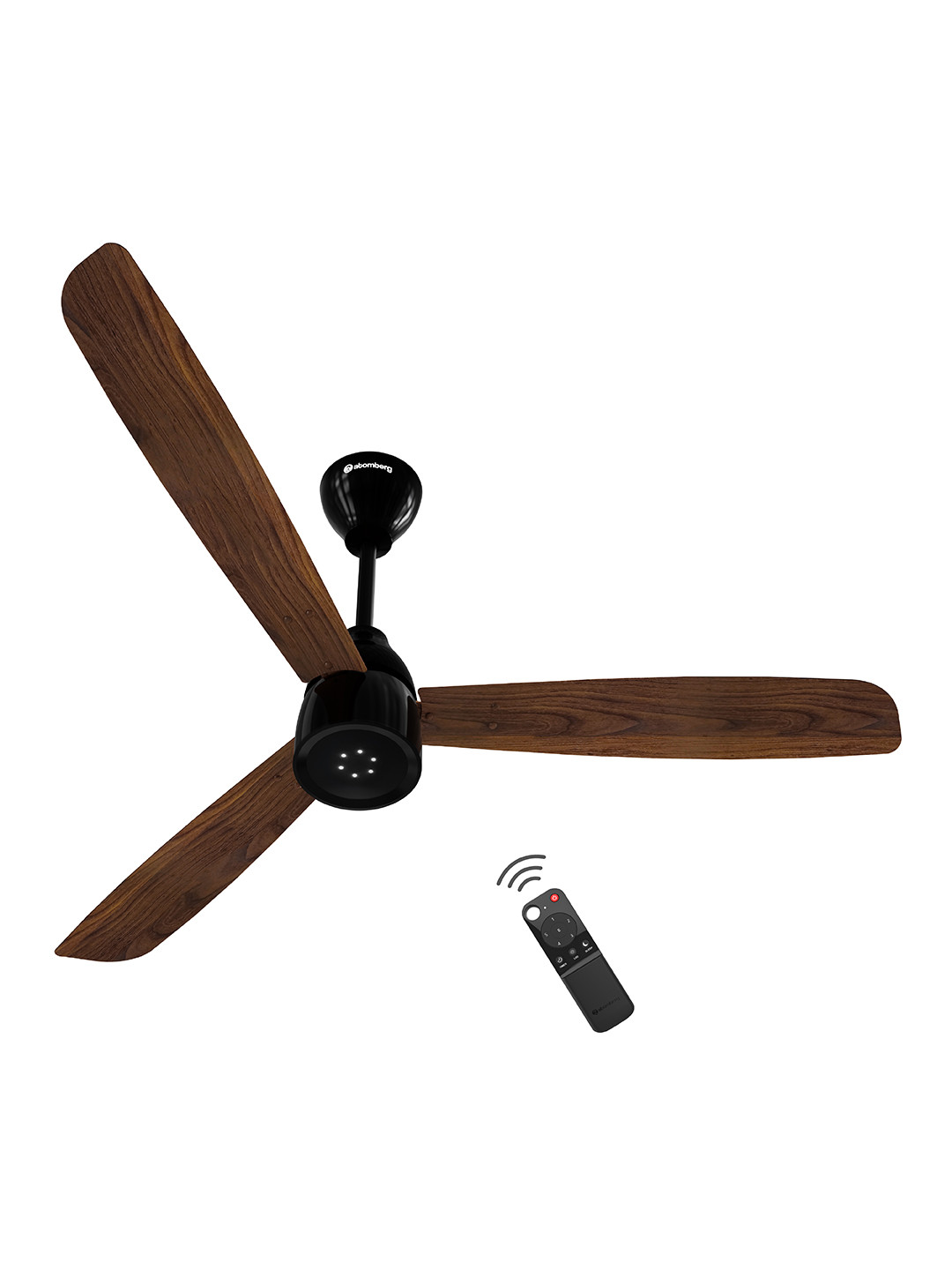Atomberg Dark Walnut 5 star Renesa Enzel 1200mm BLDC Ceiling Fan with Remote Control