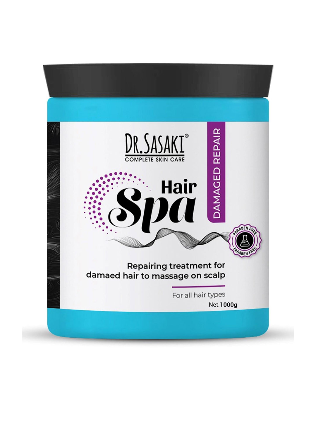 DR.SASAKI COMPLETE SKIN CARE Keratin Hair Spa For Hair Repair - 1Kg