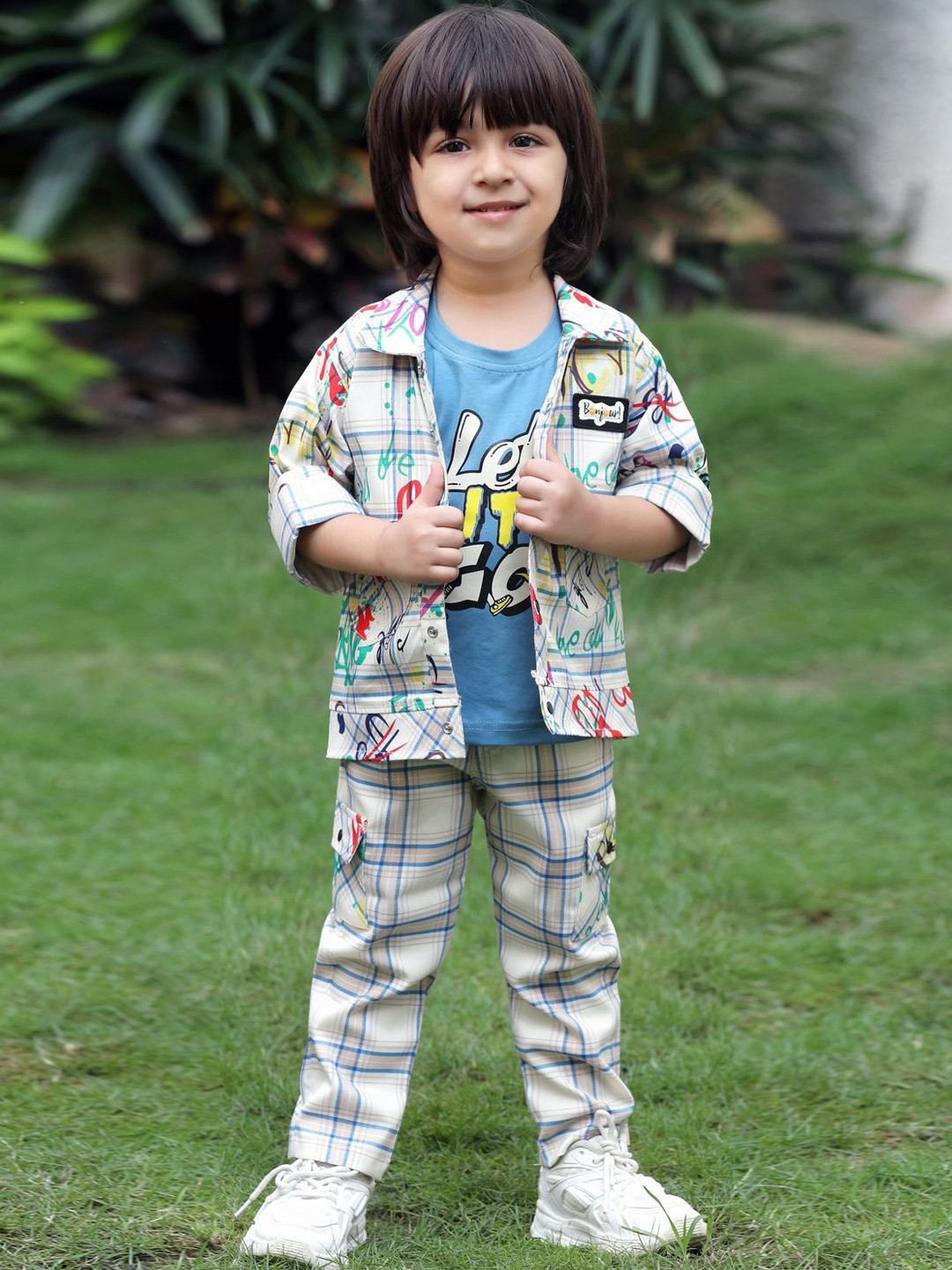 Bad Boys Boys Cotton Blend Printed Clothing Set