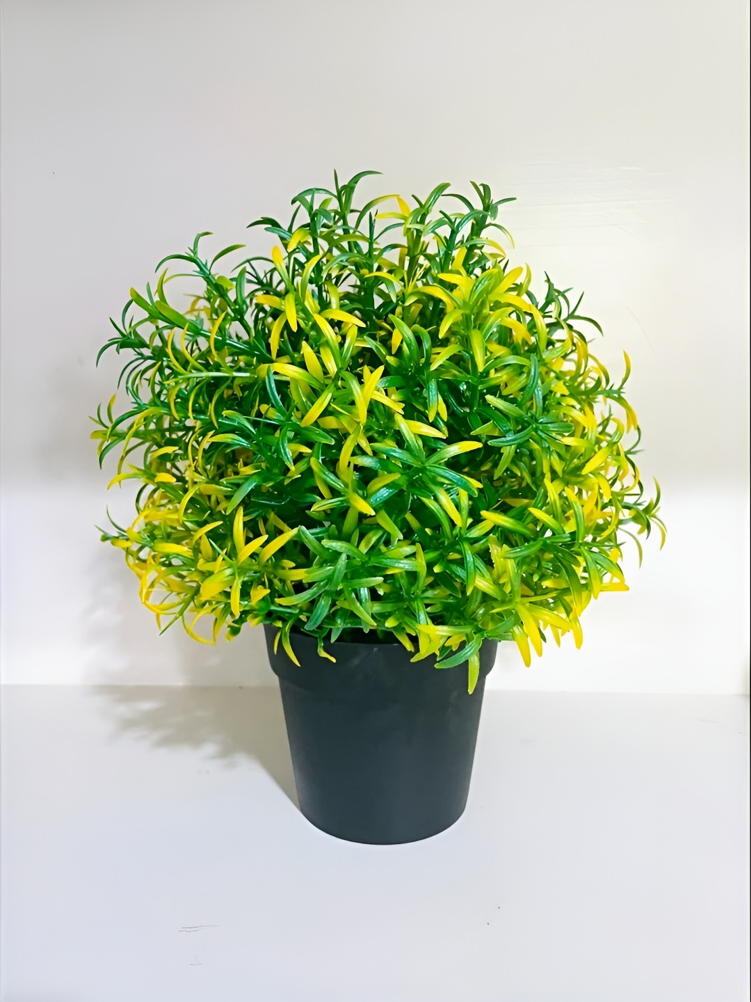 paperi Yellow & Green Rosmarinus Artificial Plant With Pot