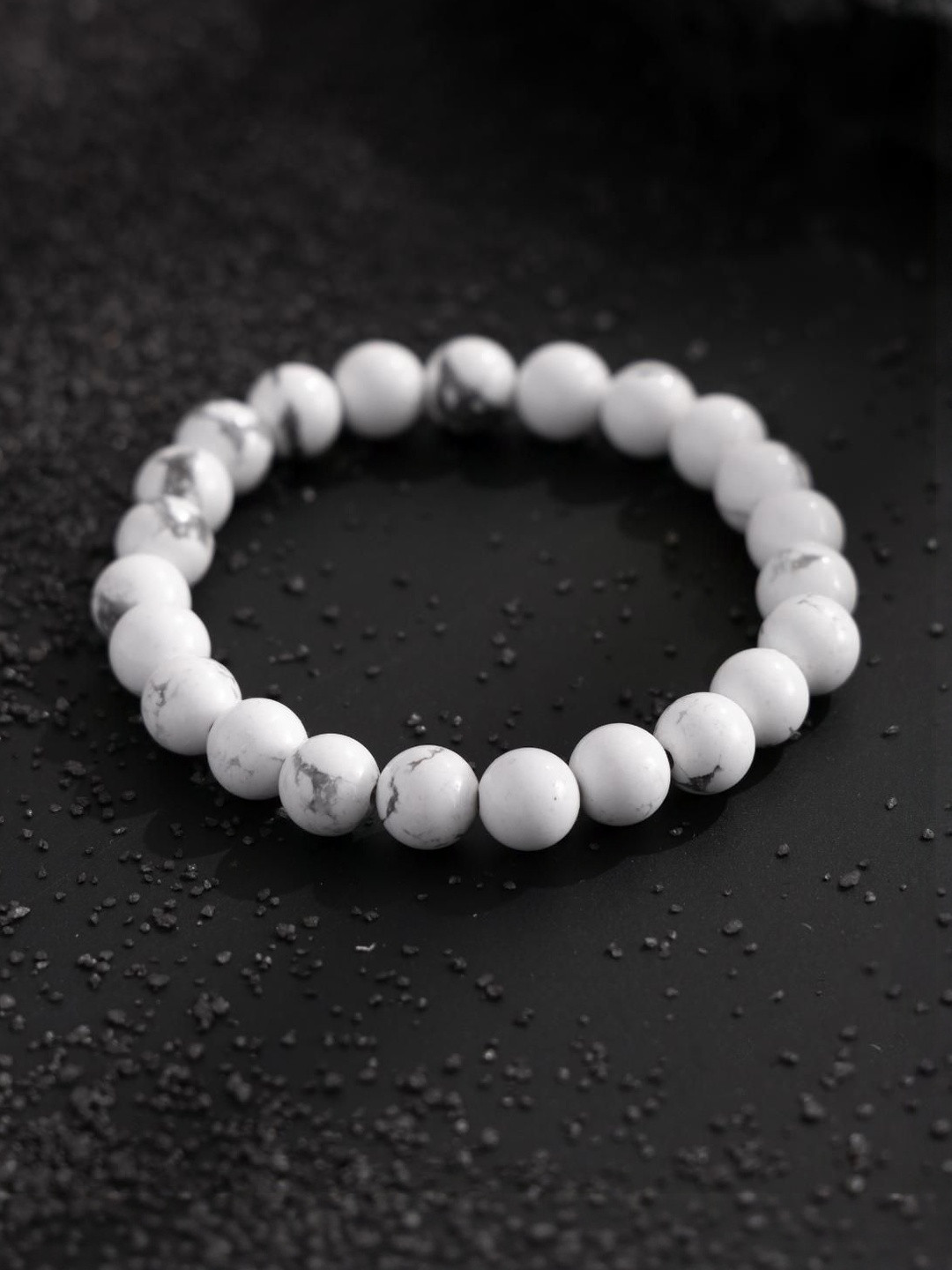 ORIONZ Unisex Artificial Beaded Elasticated Bracelet