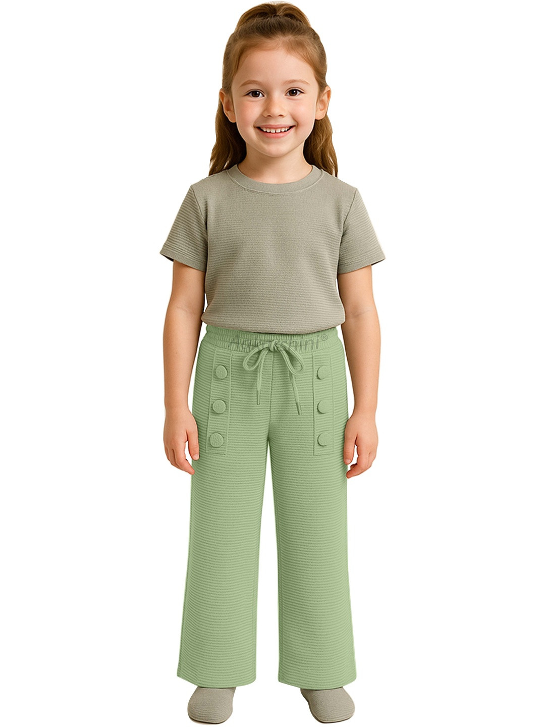 Aakarshini Girls Cotton Joggers
