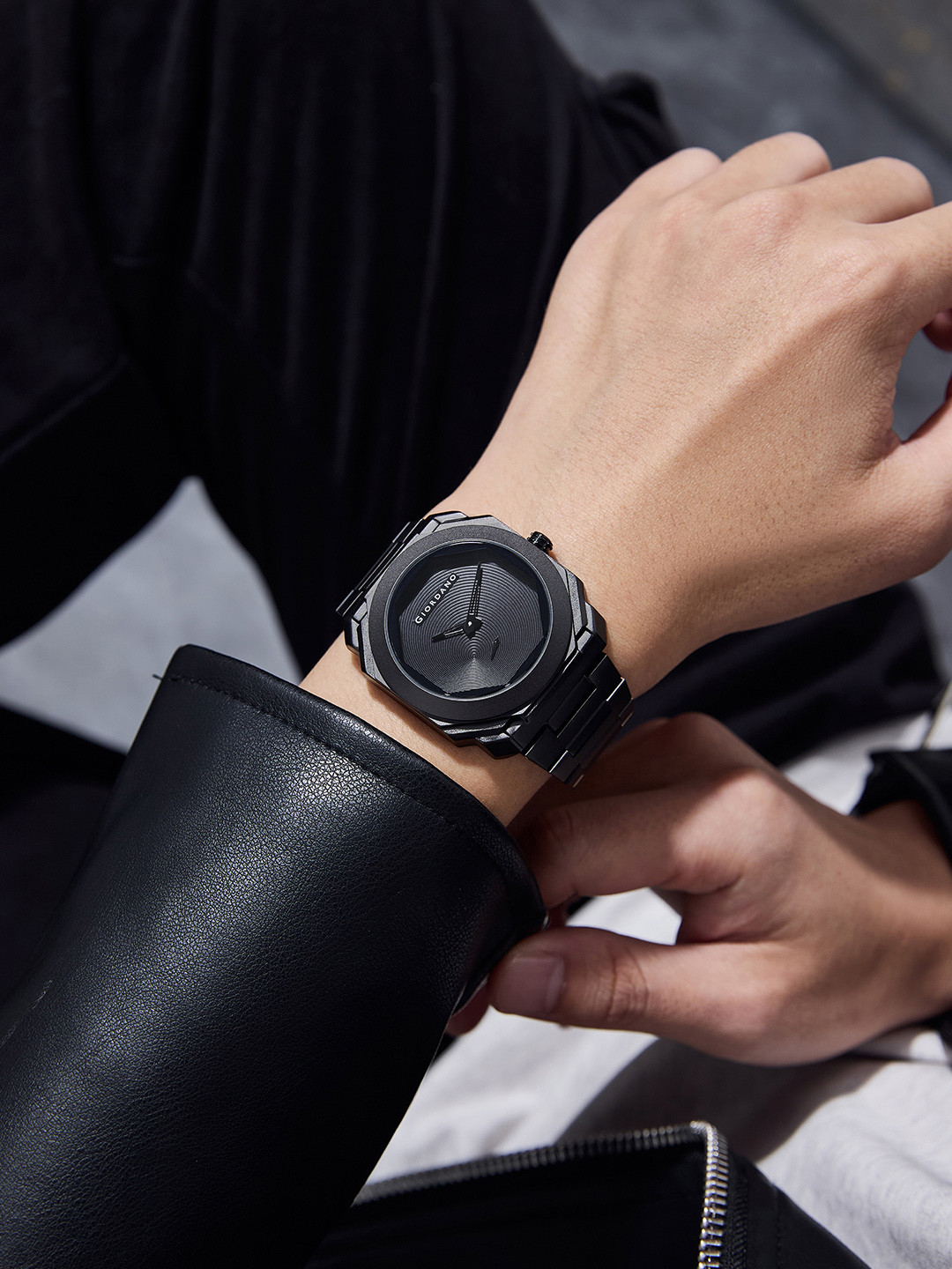 GIORDANO Men Stainless Steel Straps Analogue Watch GZ-50131-11