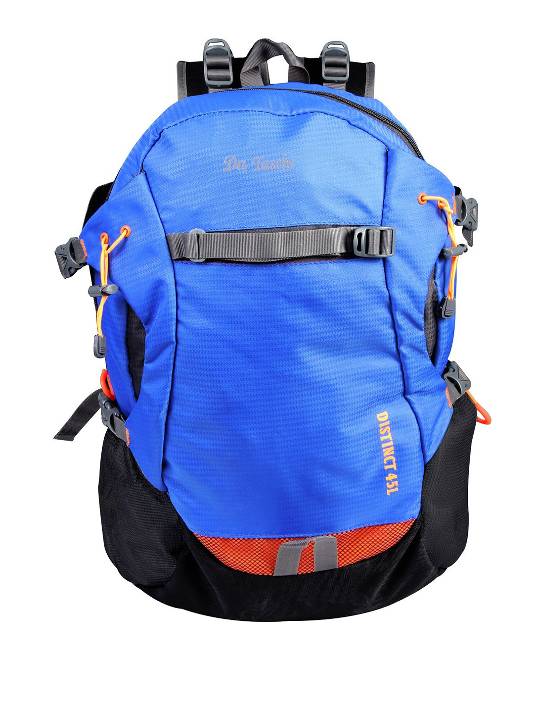 DATASCHE Unisex Typography Padded Laptop Backpack with Compression Straps