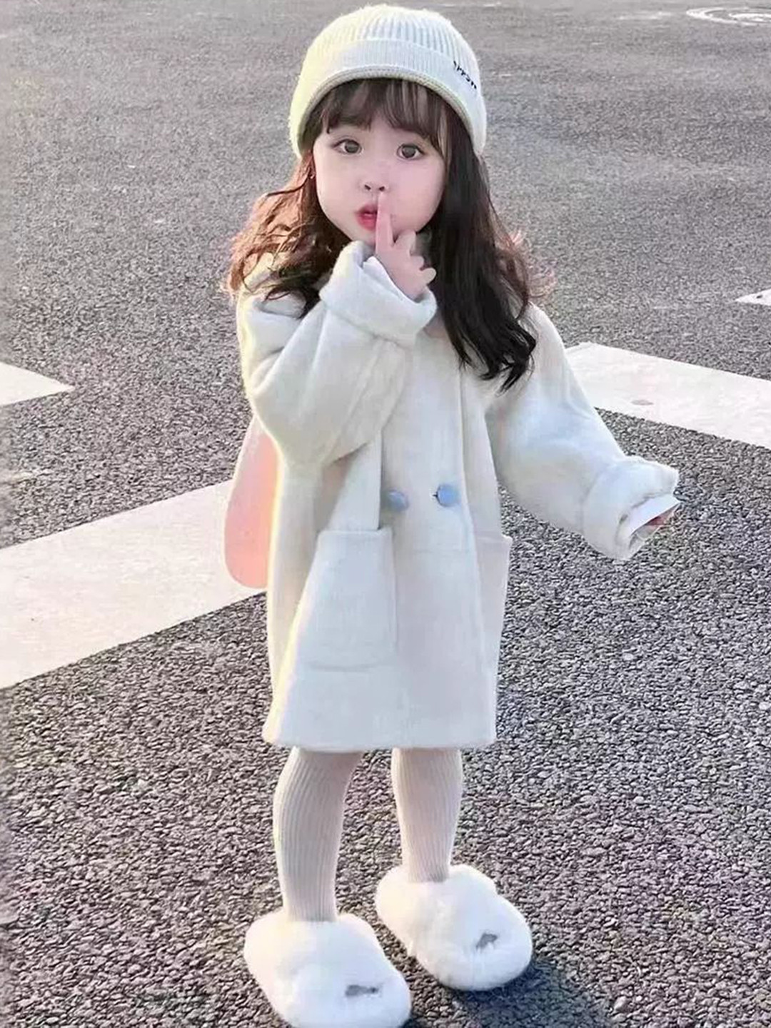 StyleCast x Revolte Girls Hooded Coats