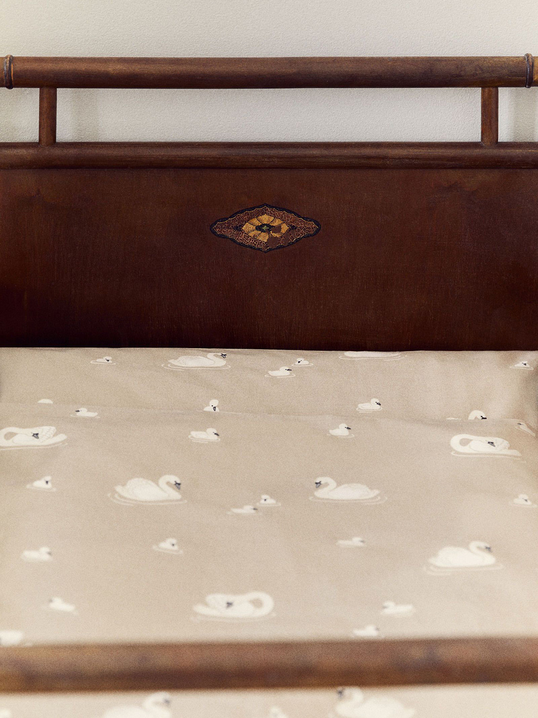 H&M Patterned Cotton Cot Duvet Cover Set