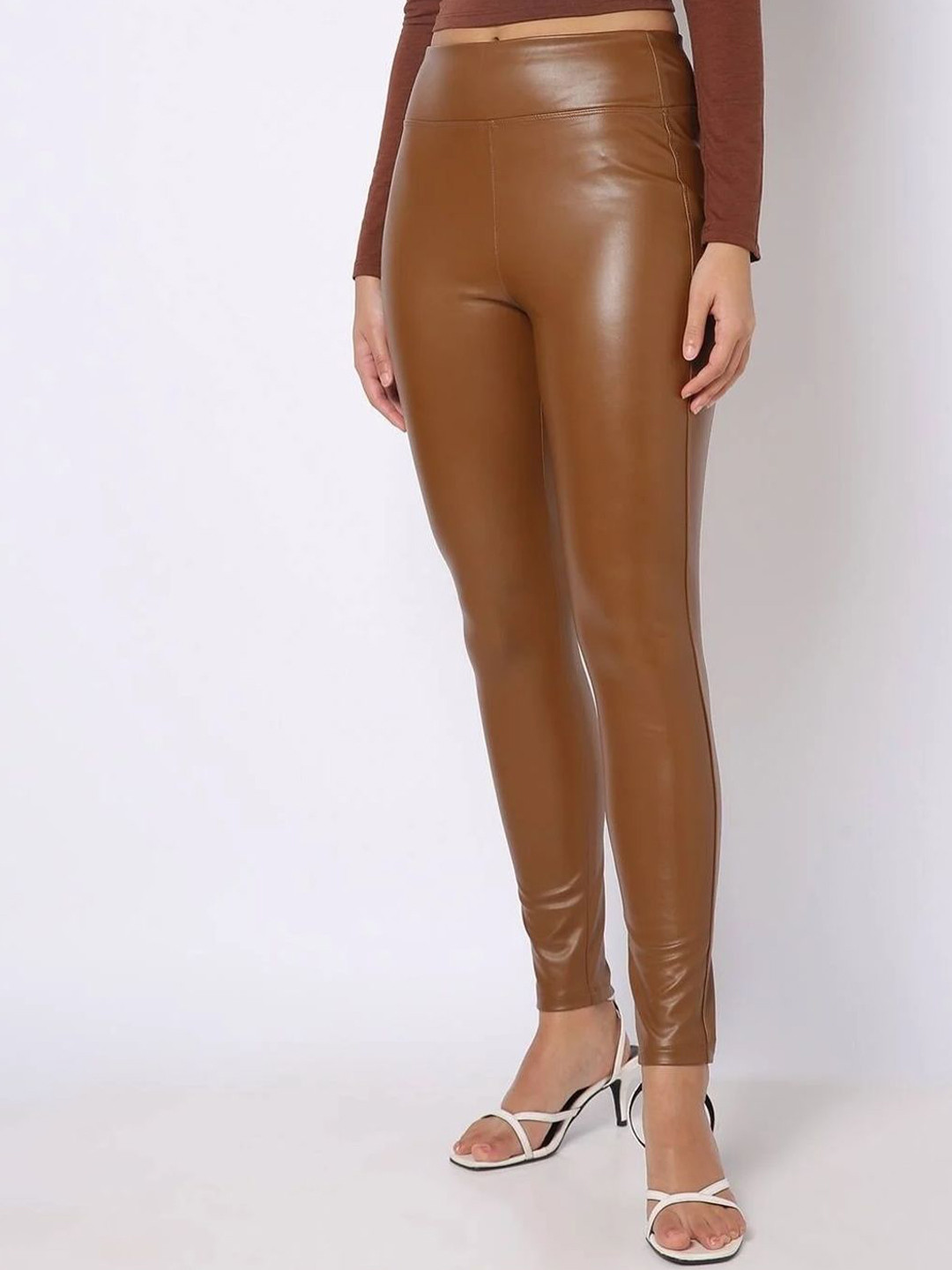 GAP Women Skinny Fit Mid-Rise Ankle Length Leggings