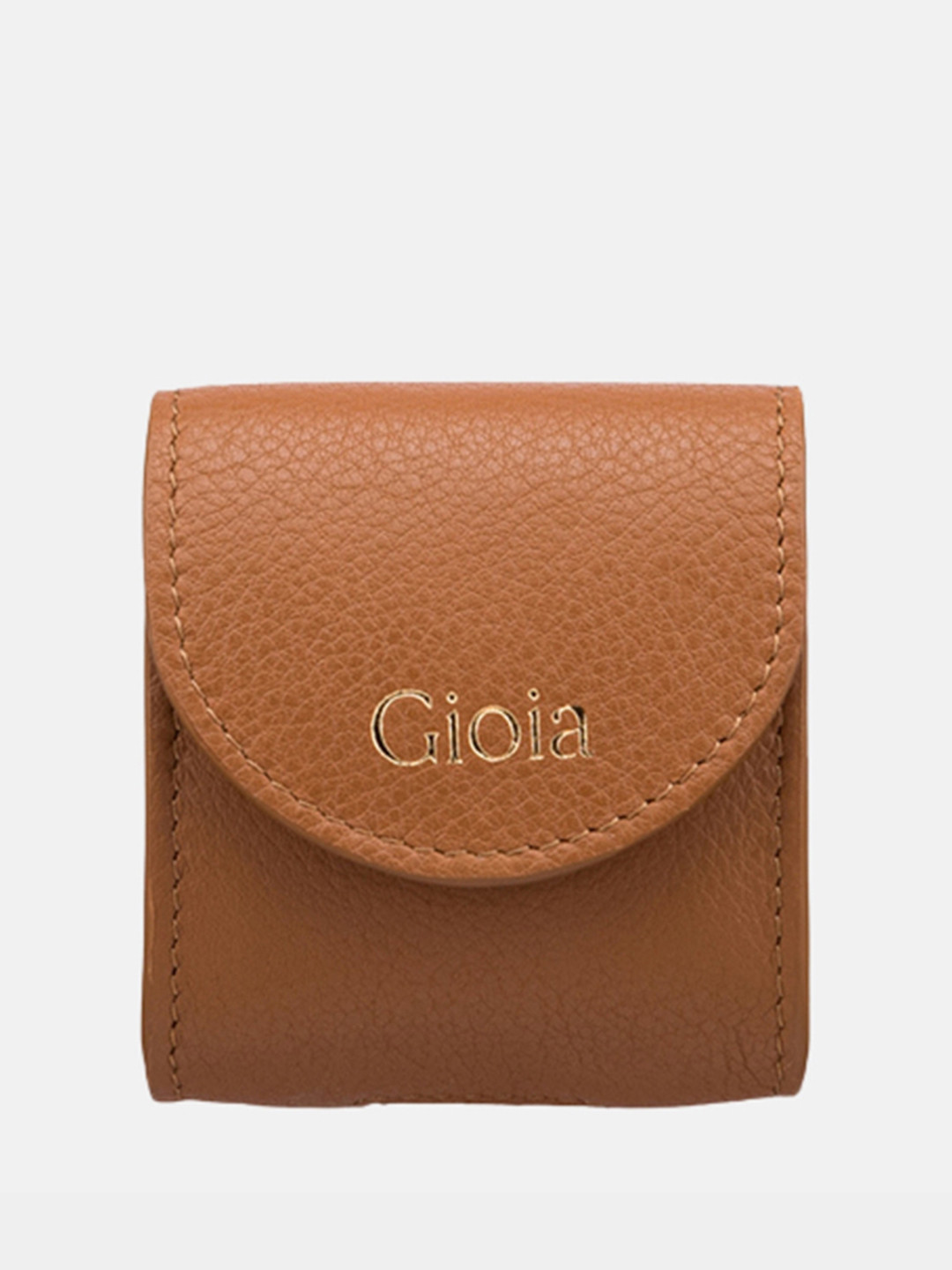 GIOIA Women Textured Leather Anna Airpod Case