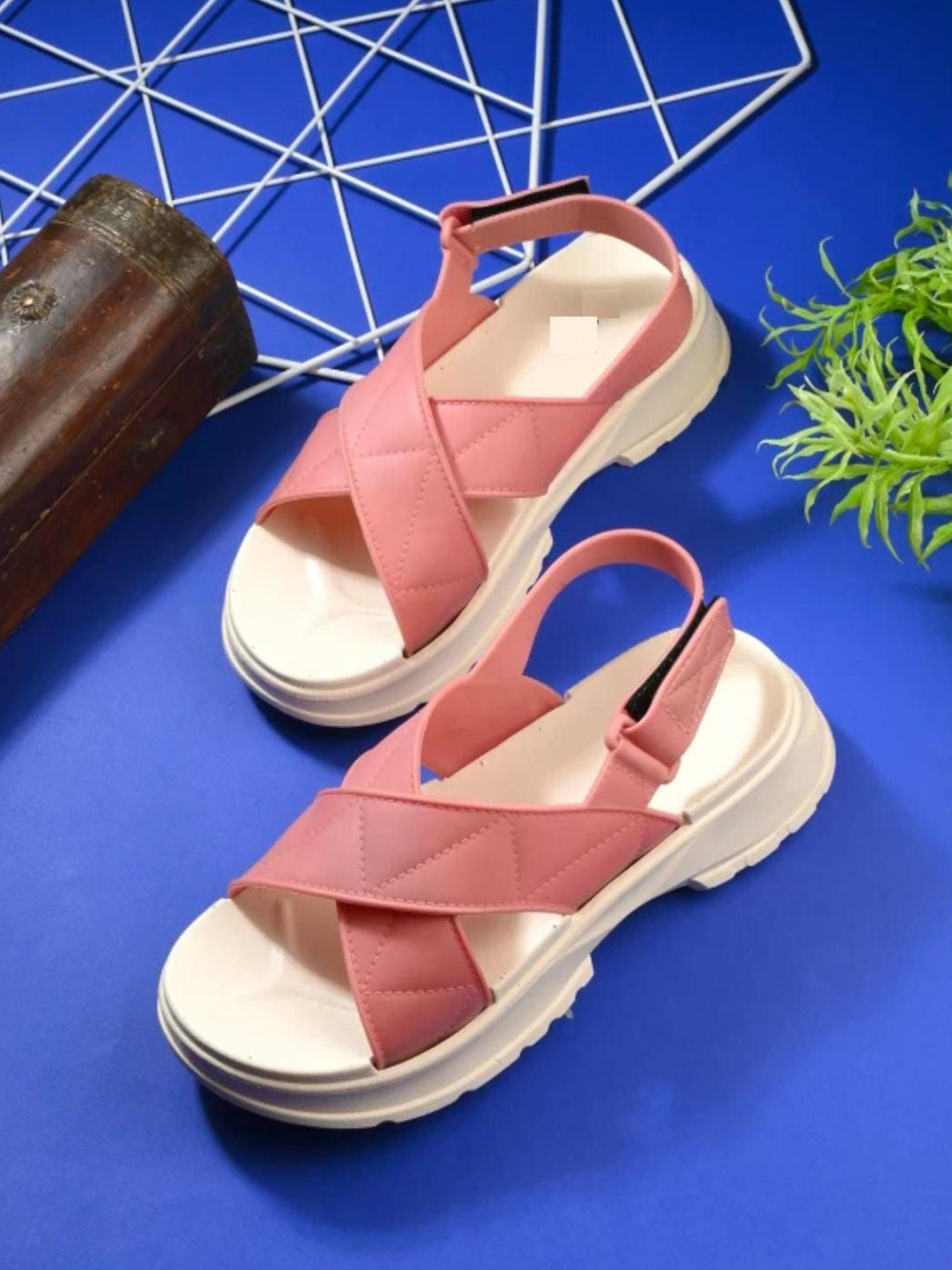 Deals4you Girls Rubber Chunky Slip-On
