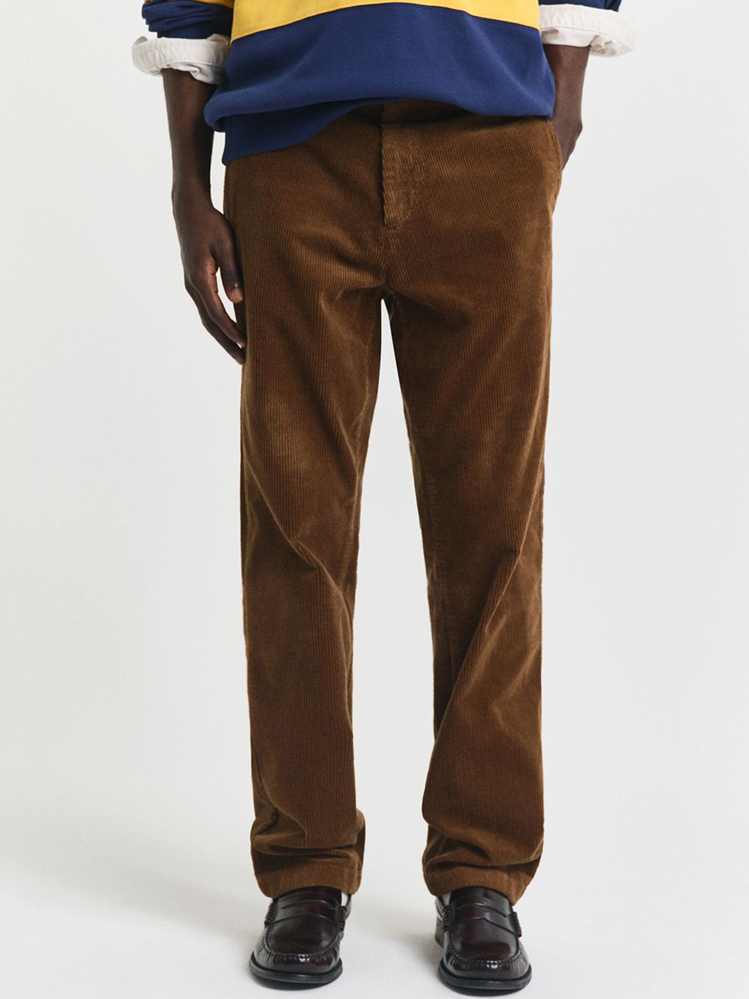 GANT Men Mid-Rise Cord Pants