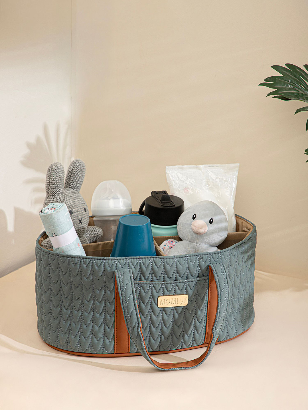MOMLyf Kids Water Resistant Nest Diaper Caddy