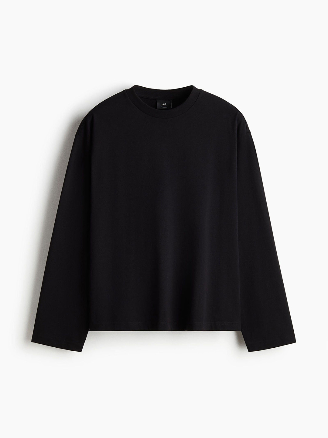 H&M Men Oversized Fit Long-Sleeved Jersey Top