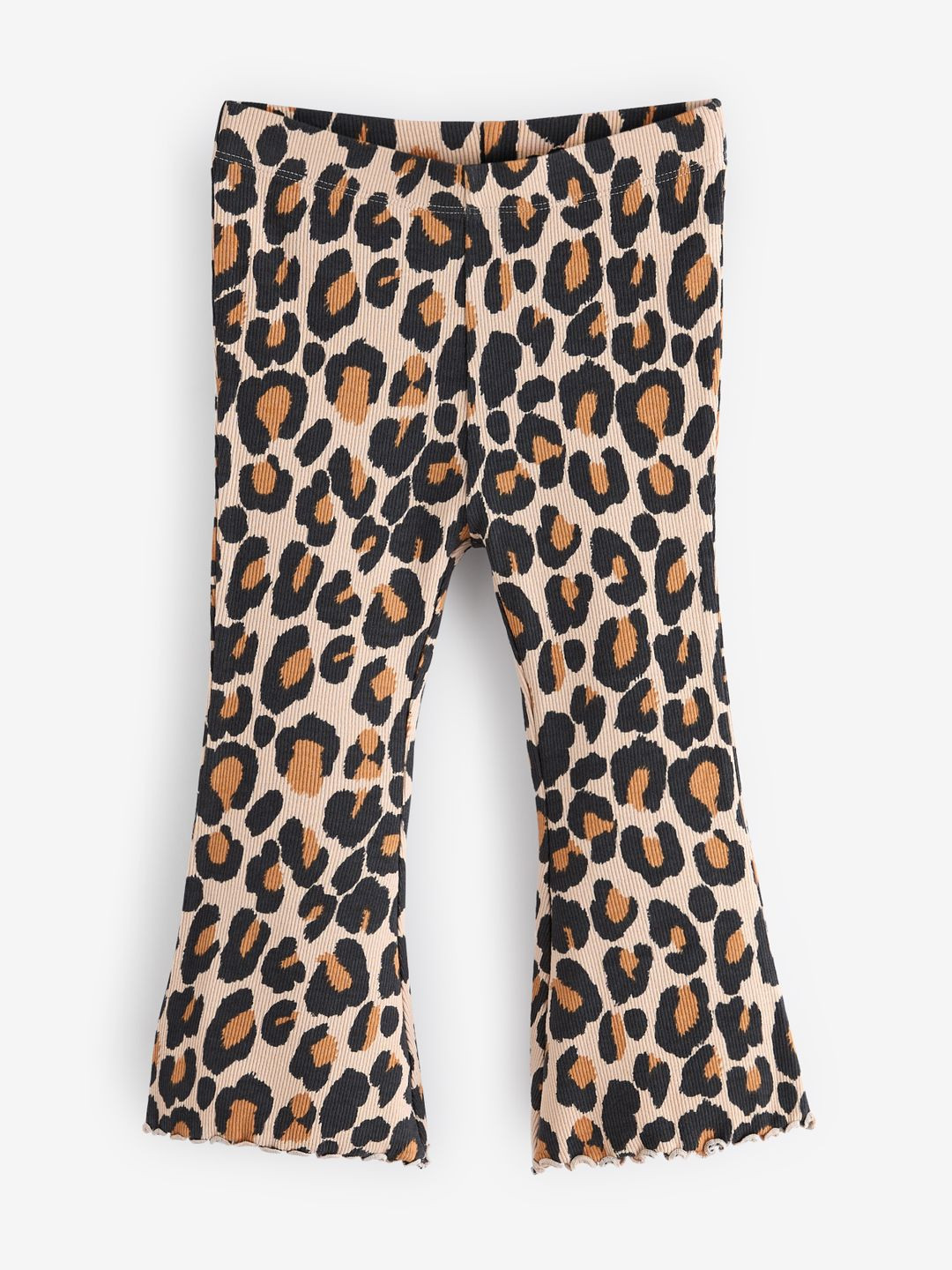 NEXT Girls Leopard Printed Flared Leggings