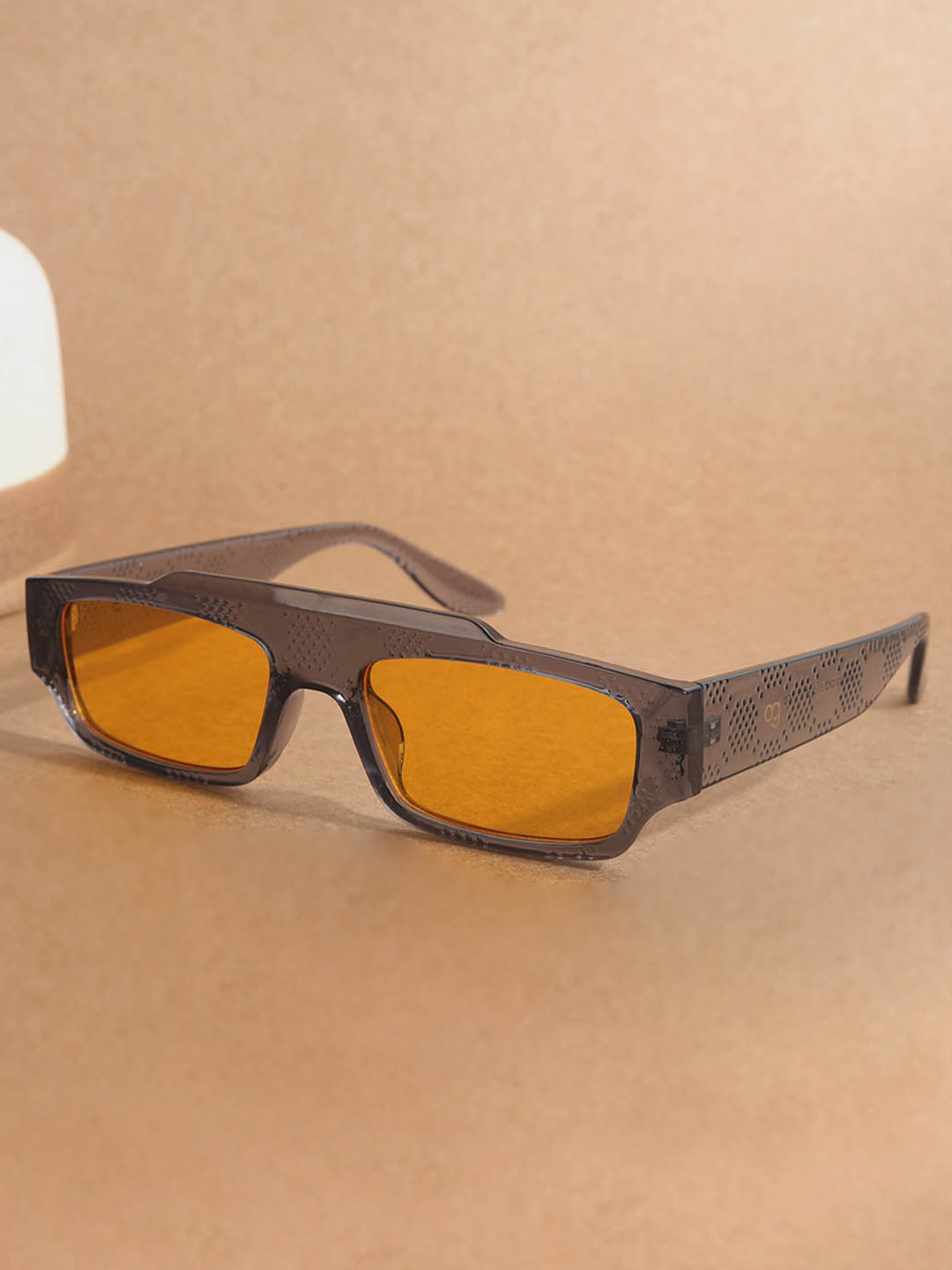 Woggles Unisex Rectangle UV Protected Lens Sunglasses WOCN-PR-3899C2