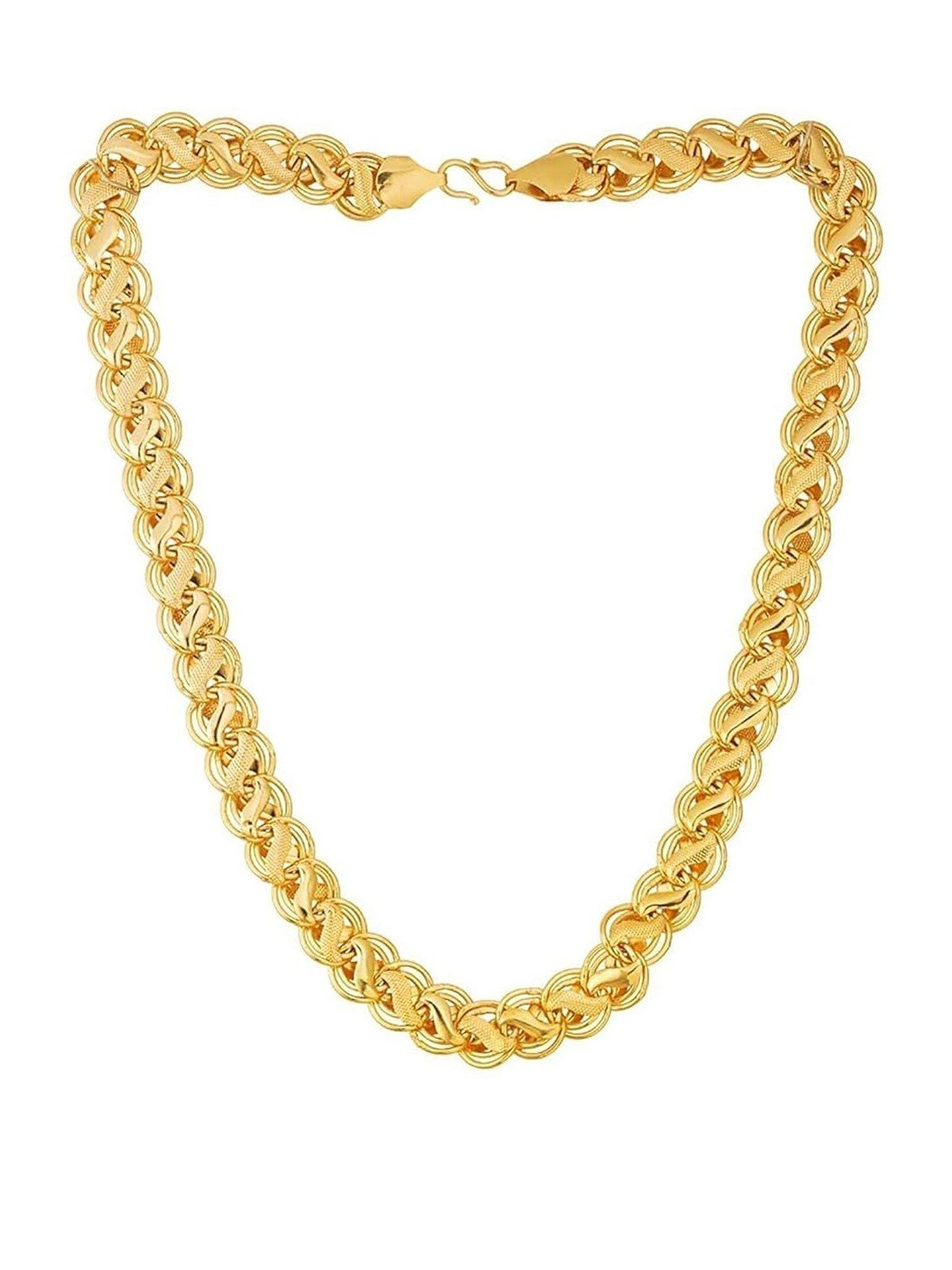 LOBYA Men Gold-Plated Statement Link Chains Chain
