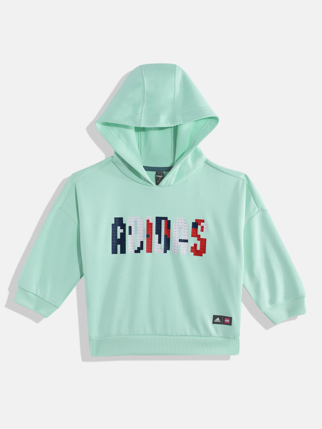 ADIDAS Kids Printed Hooded Sweatshirt