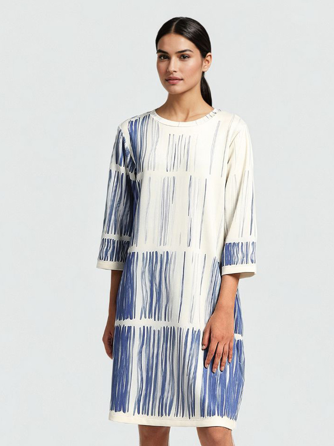 Satya Paul Women Print Shift Dress