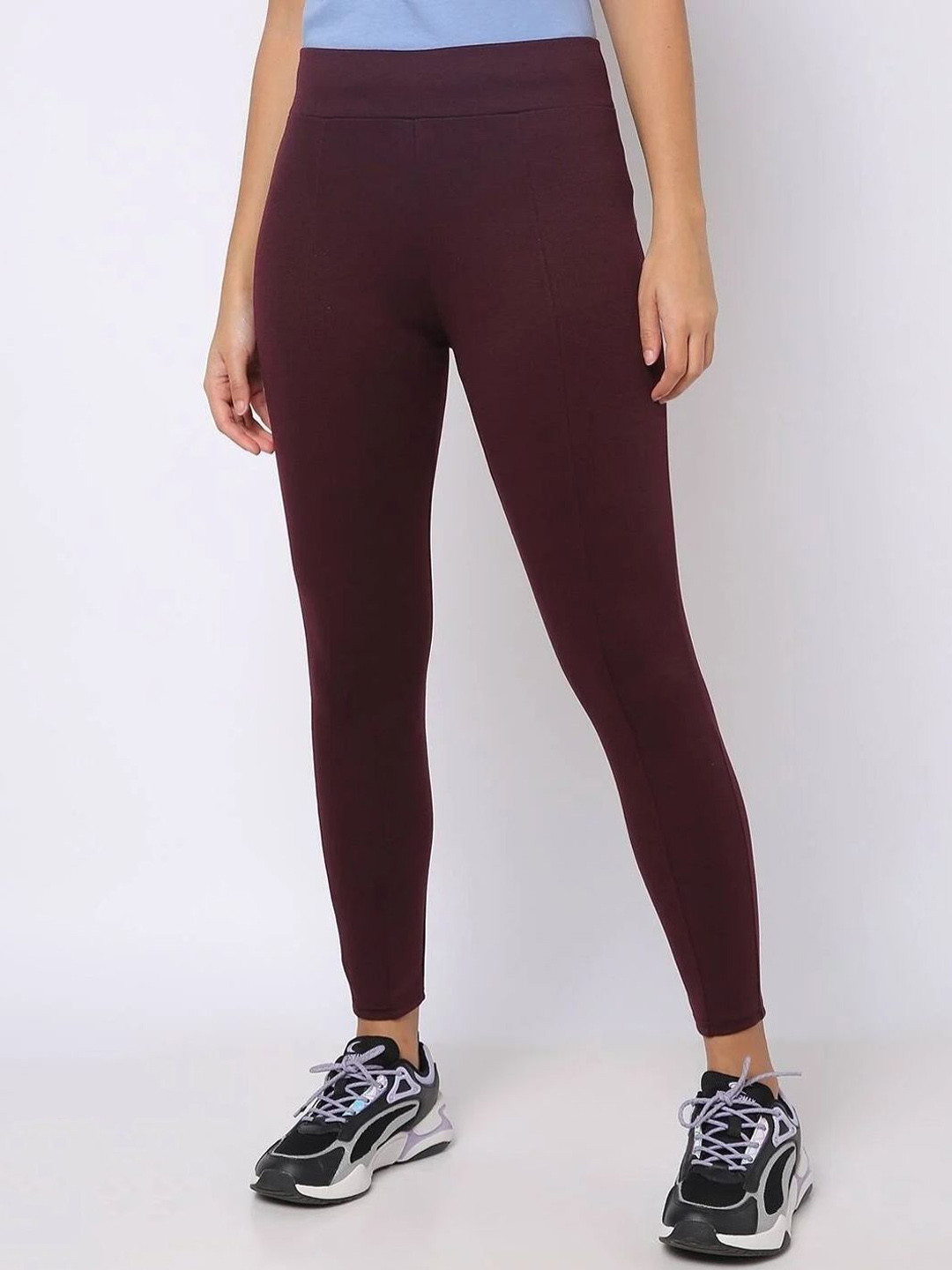 GAP Women Mid-Rise Elastic waist Skinny Fit Tights