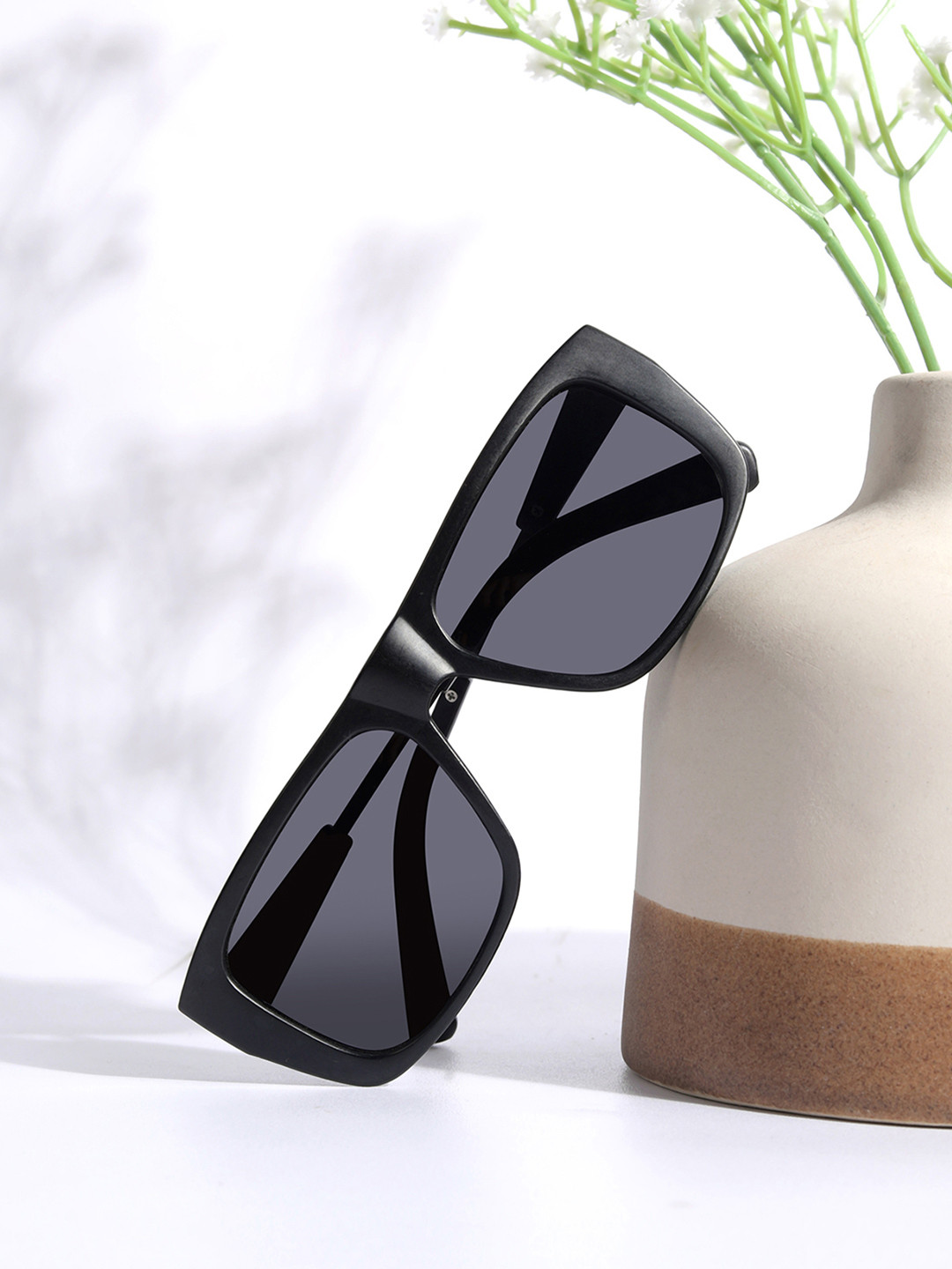 Woggles Unisex Cityglide Polarized Browline Sunglasses WONS-PWA-3548C3