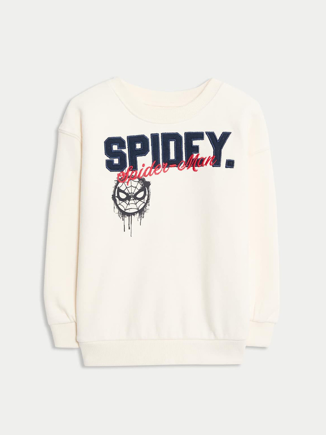 Marks & Spencer Boys Spider-Man Printed Sweatshirt