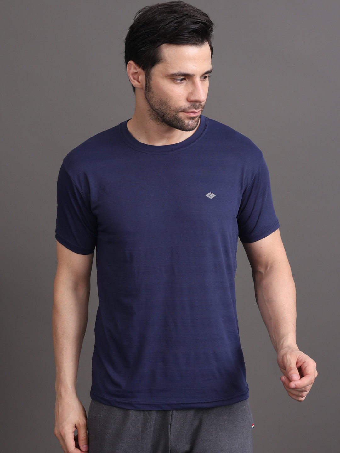 GRACIT Men Brand Logo 2 T-shirt