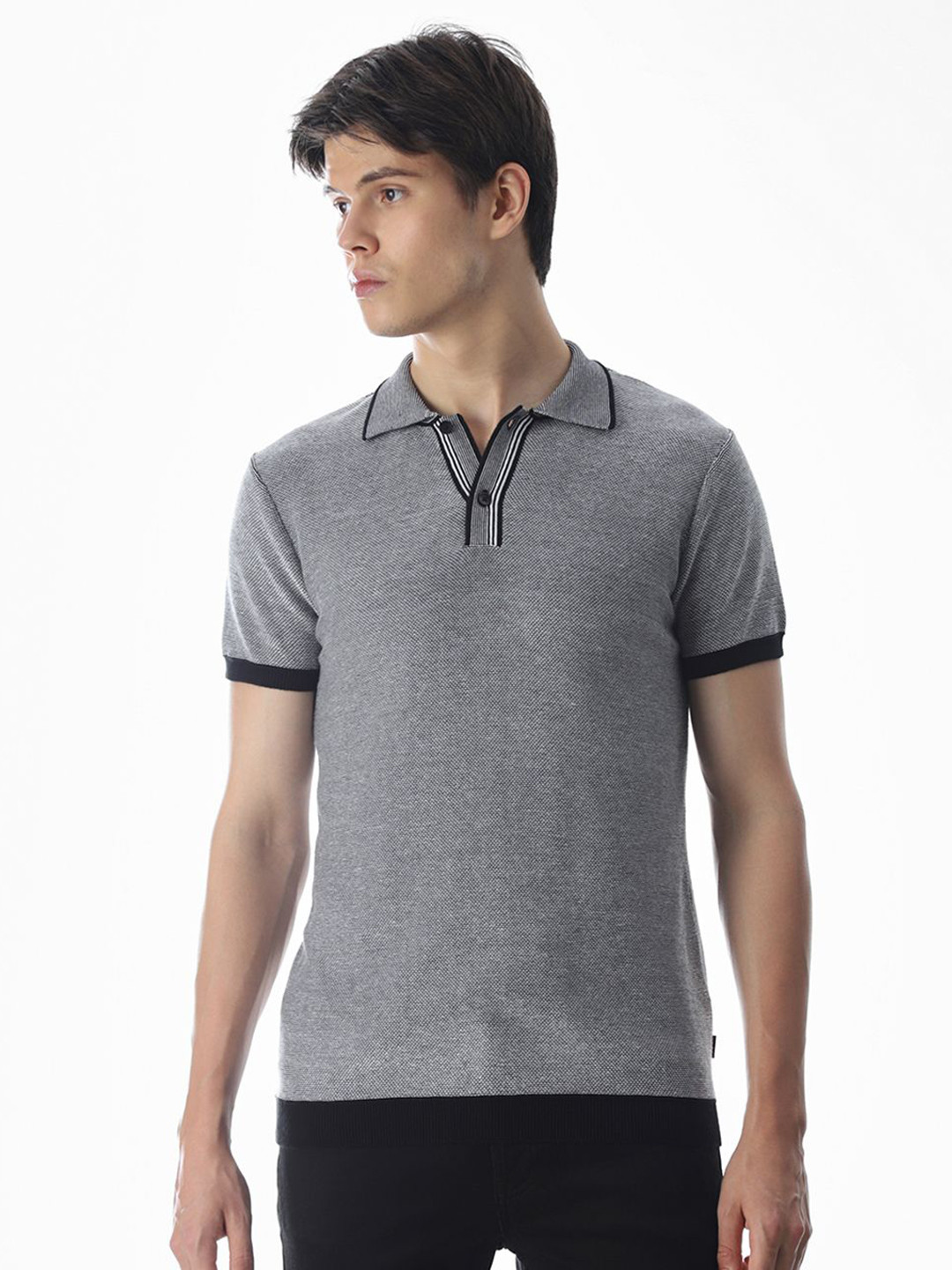 Jack & Jones Jjpr Quito Polo Collar Slim Fit Pure Cotton T-shirt