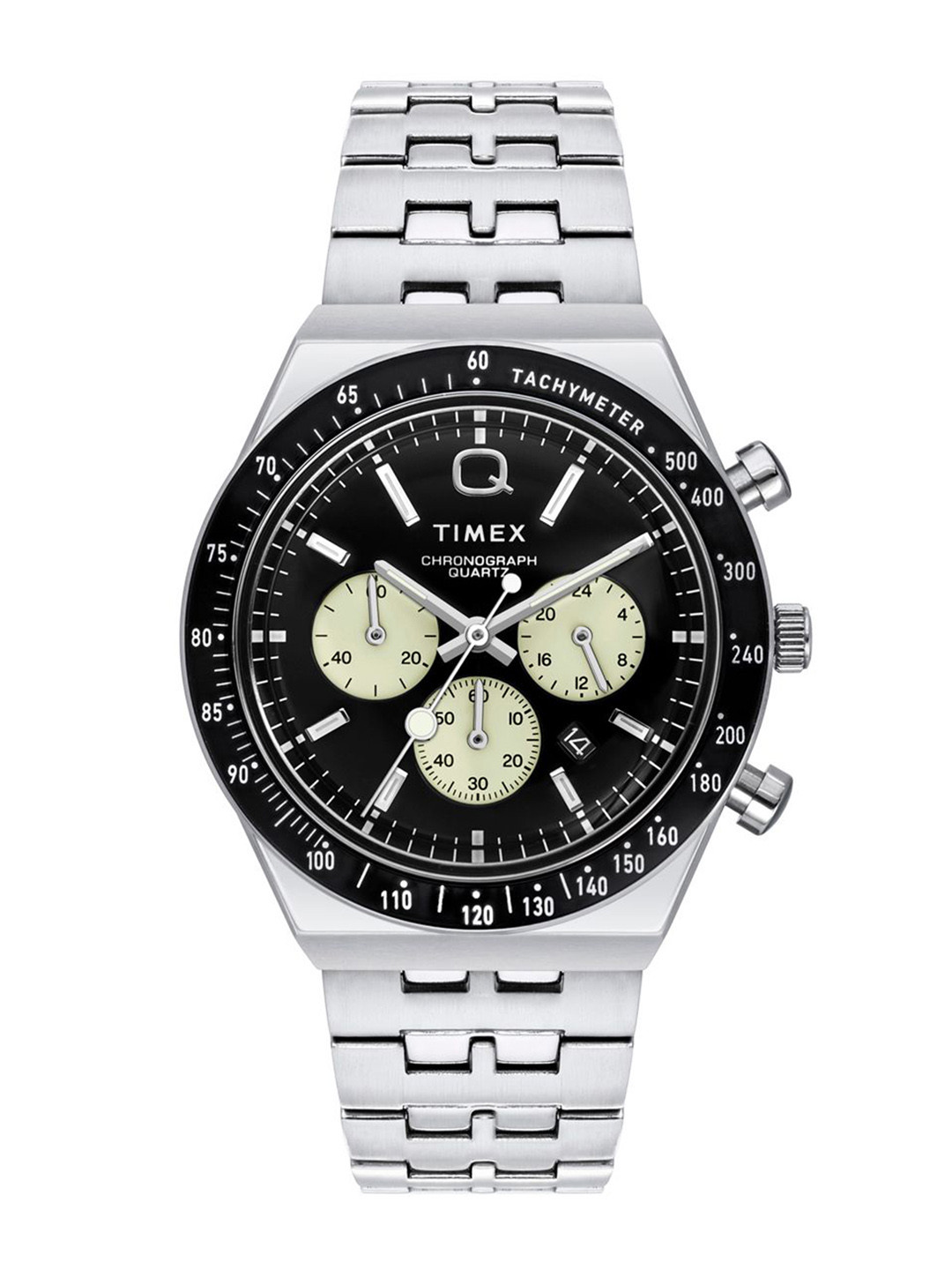 Timex Diver Inspired Men Textured Dial & Bracelet Style Straps Analogue Watch TWEG26402