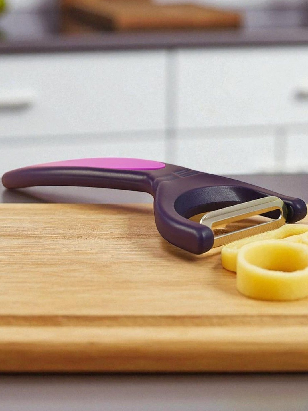 DeoDap Stainless Steel Blade Dual Tone Vegetable Peeler