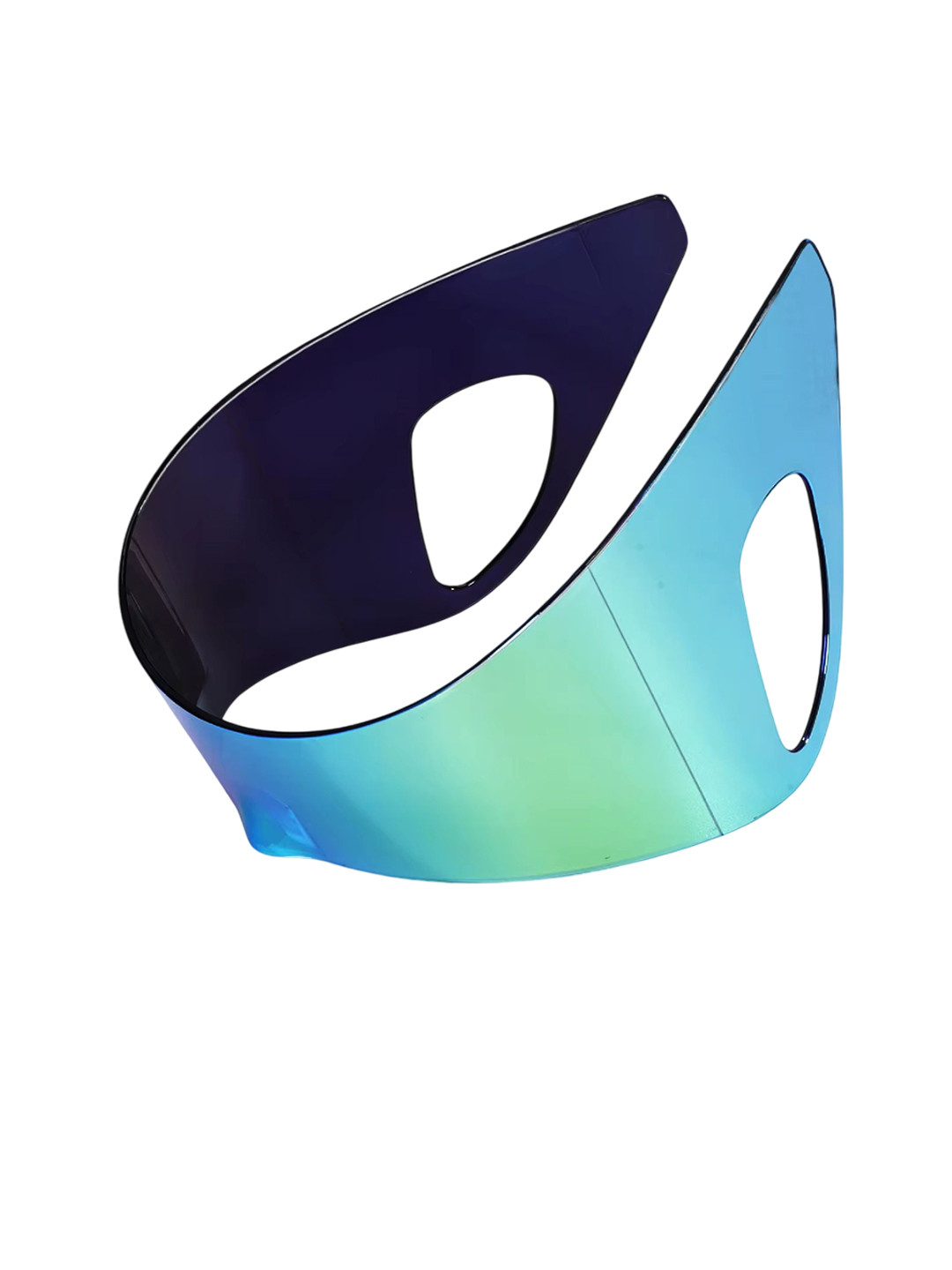 AUGEN Unisex Blue Oversized Sunglasses with UV Protected Lens VI-SG-269-C8