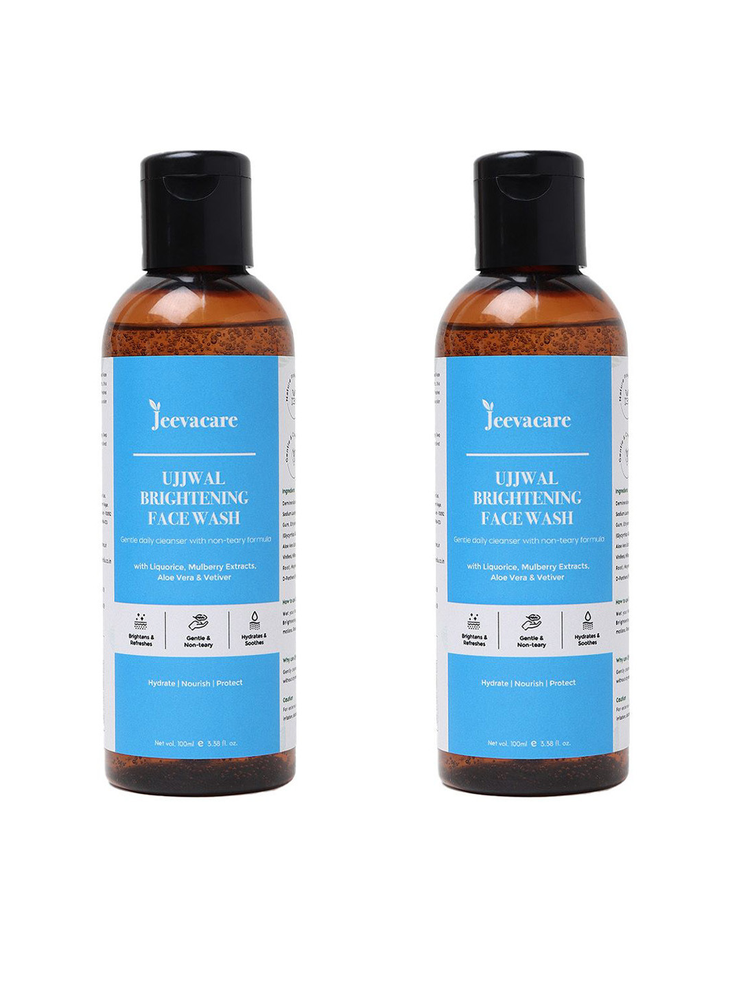 Jeevacare Set Of 2 Ujjwal Face Wash - 100 ml Each