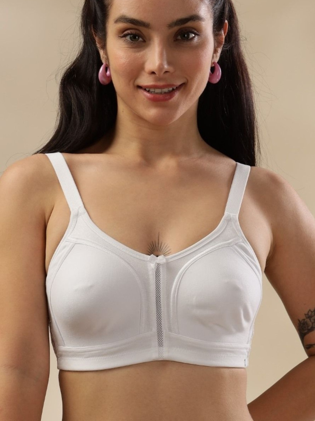 Dollar Missy Women Seamless Full Coverage Back Closure Bra