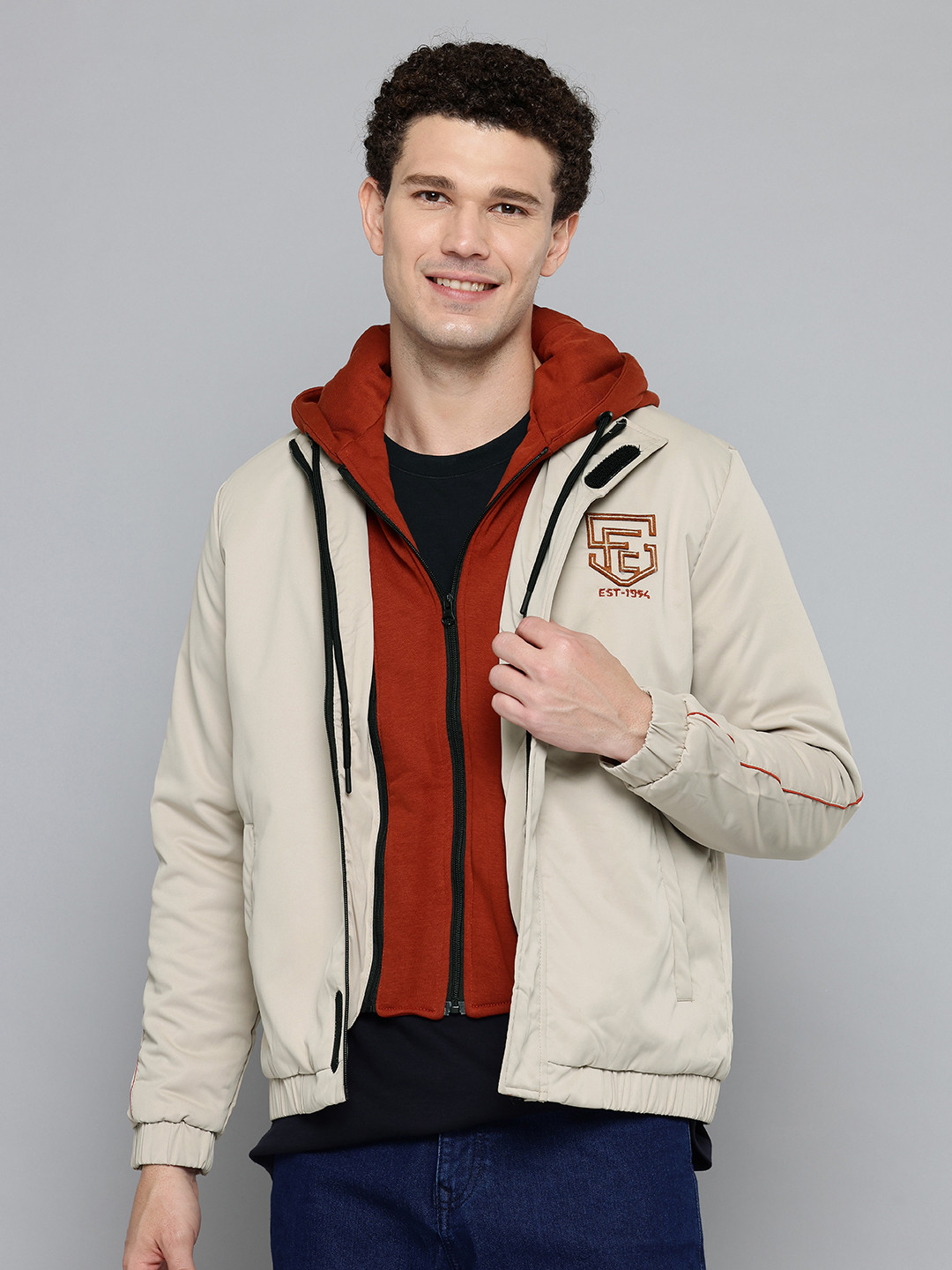 Fort Collins Detachable Layer Bomber Jacket