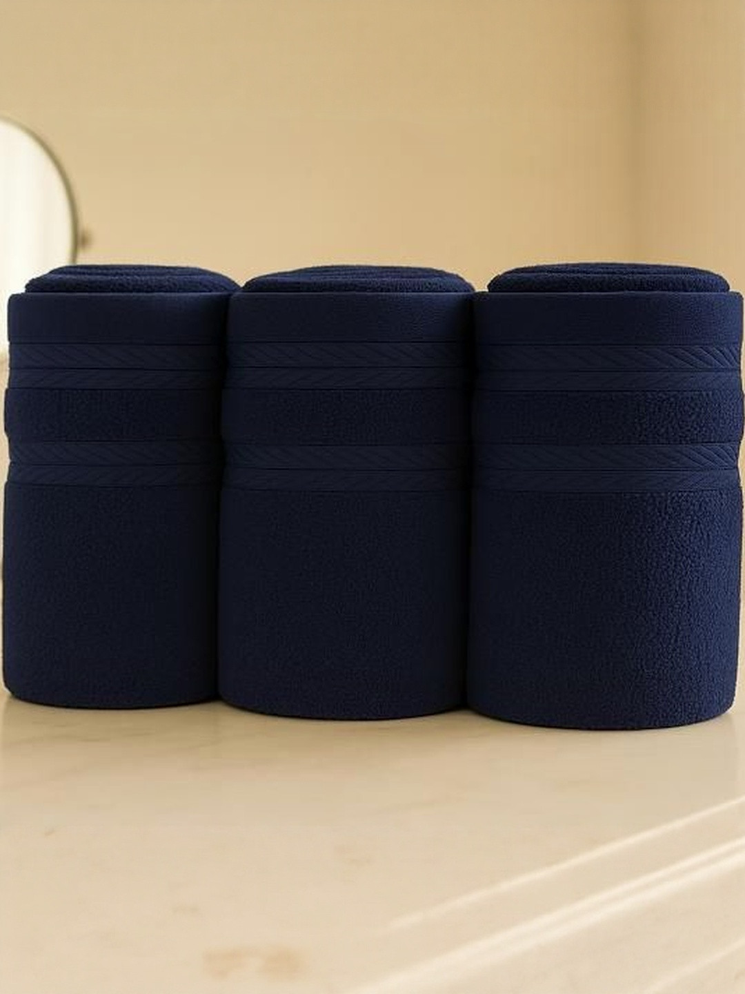 Dollar  Pack of 3 Cotton Soft, High Absorben & Comfortable Hand Towel 40 x 60 cm