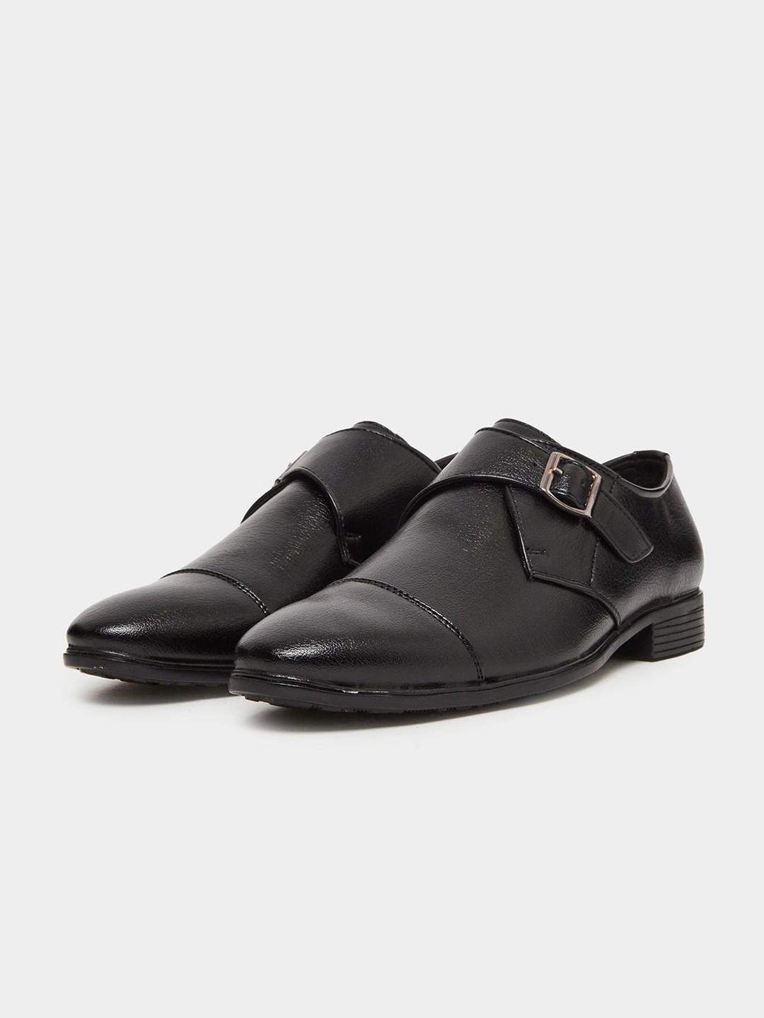 Styli Men Formal Monk Shoes