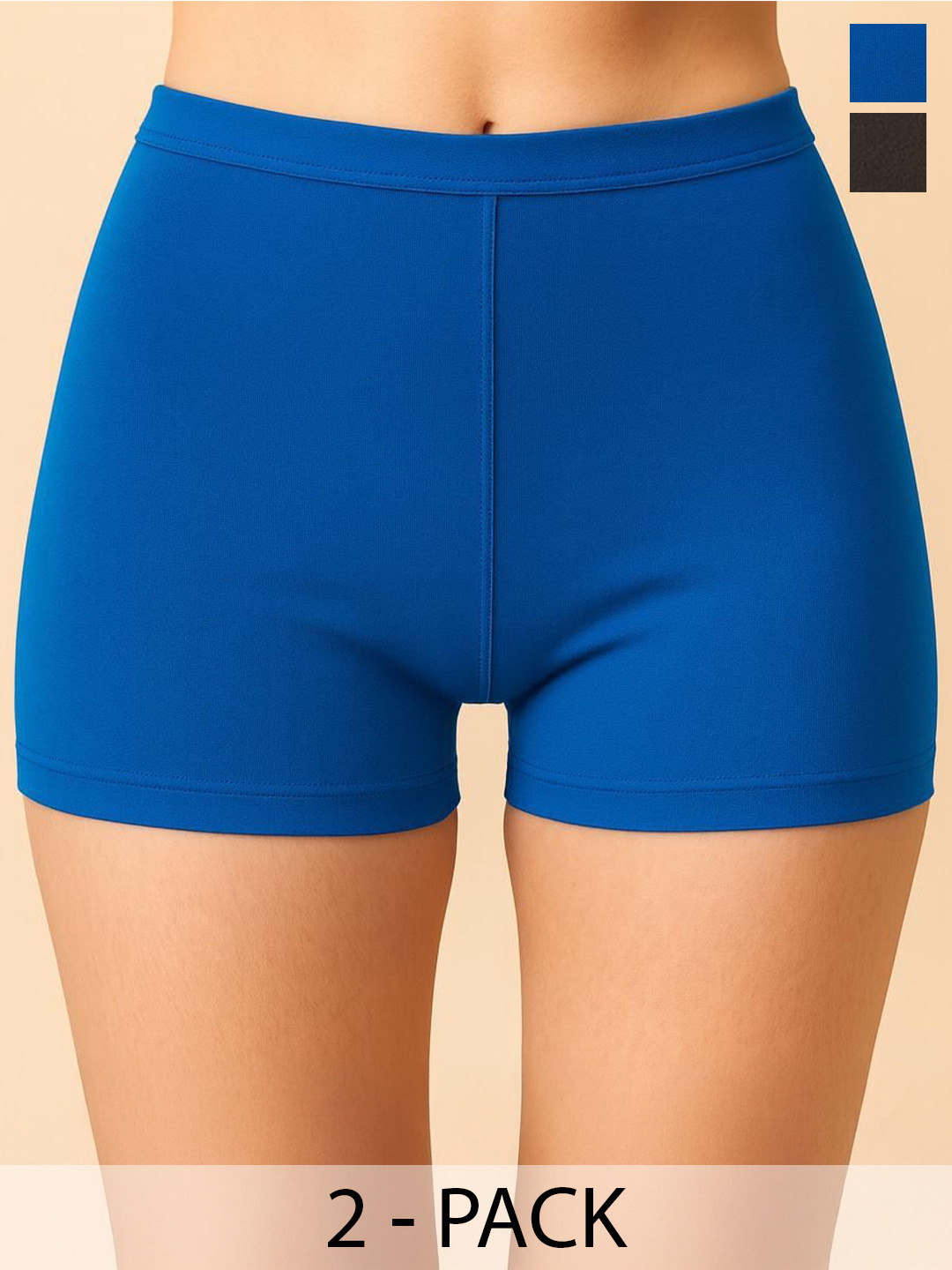 Attire Zone Pack Of 2 Super Combed Cotton Boys Shorts Briefs