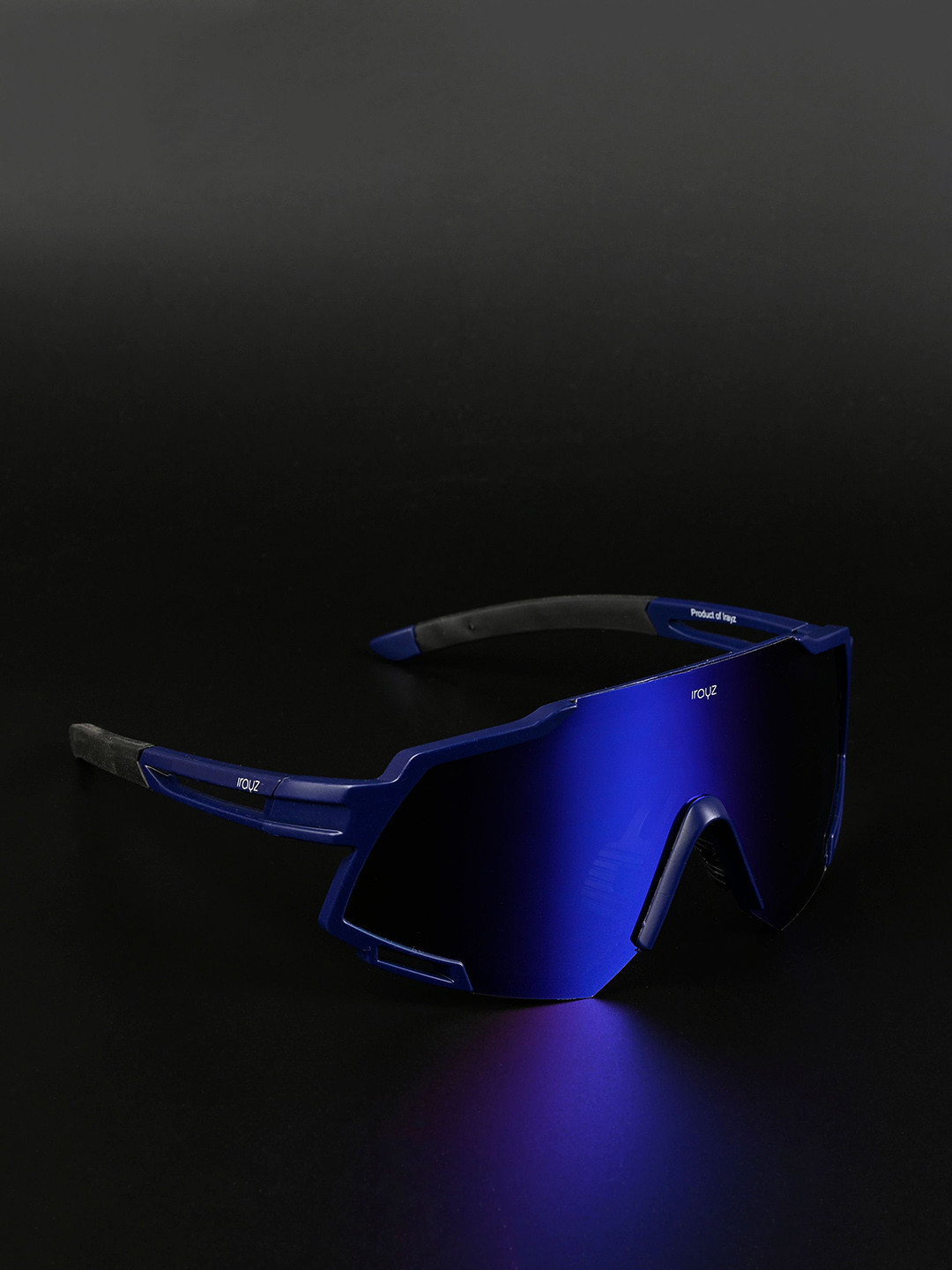 Irayz Unisex Reflectors Blue Mercury Sports Sunglasses With UV Protected Lens Bull Blue 02